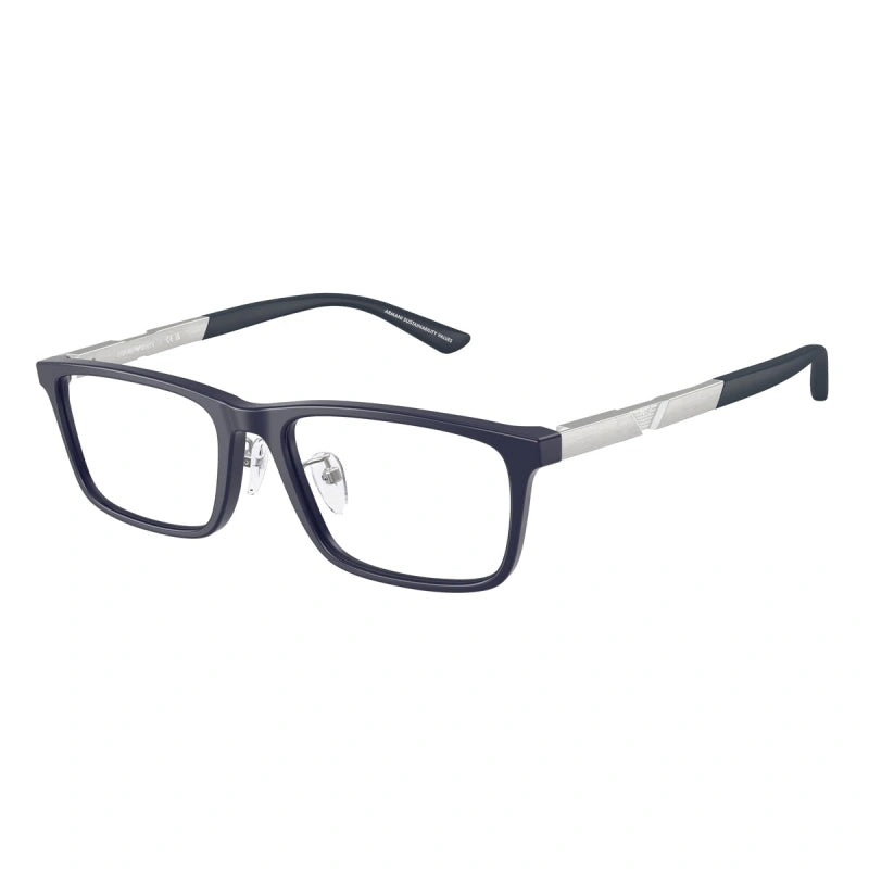 EMPORIO ARMANI - 6189 BLU SCURO OPACO | OCCHIALE DA VISTA UOMO - EA 3251D CALIBRO 55