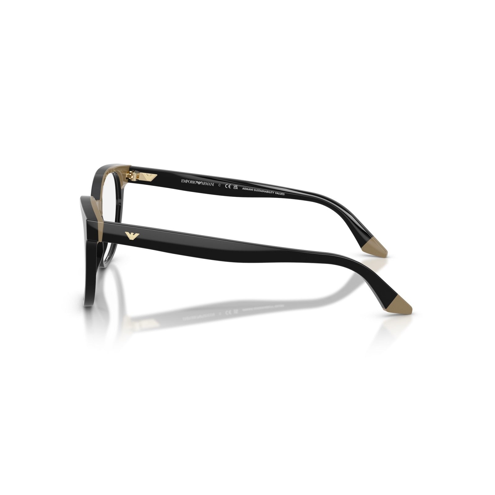 OCCHIALE DA VISTA DONNA | EMPORIO ARMANI EA 3274 - 6313 NERO/BEIGE - CALIBRO 52
