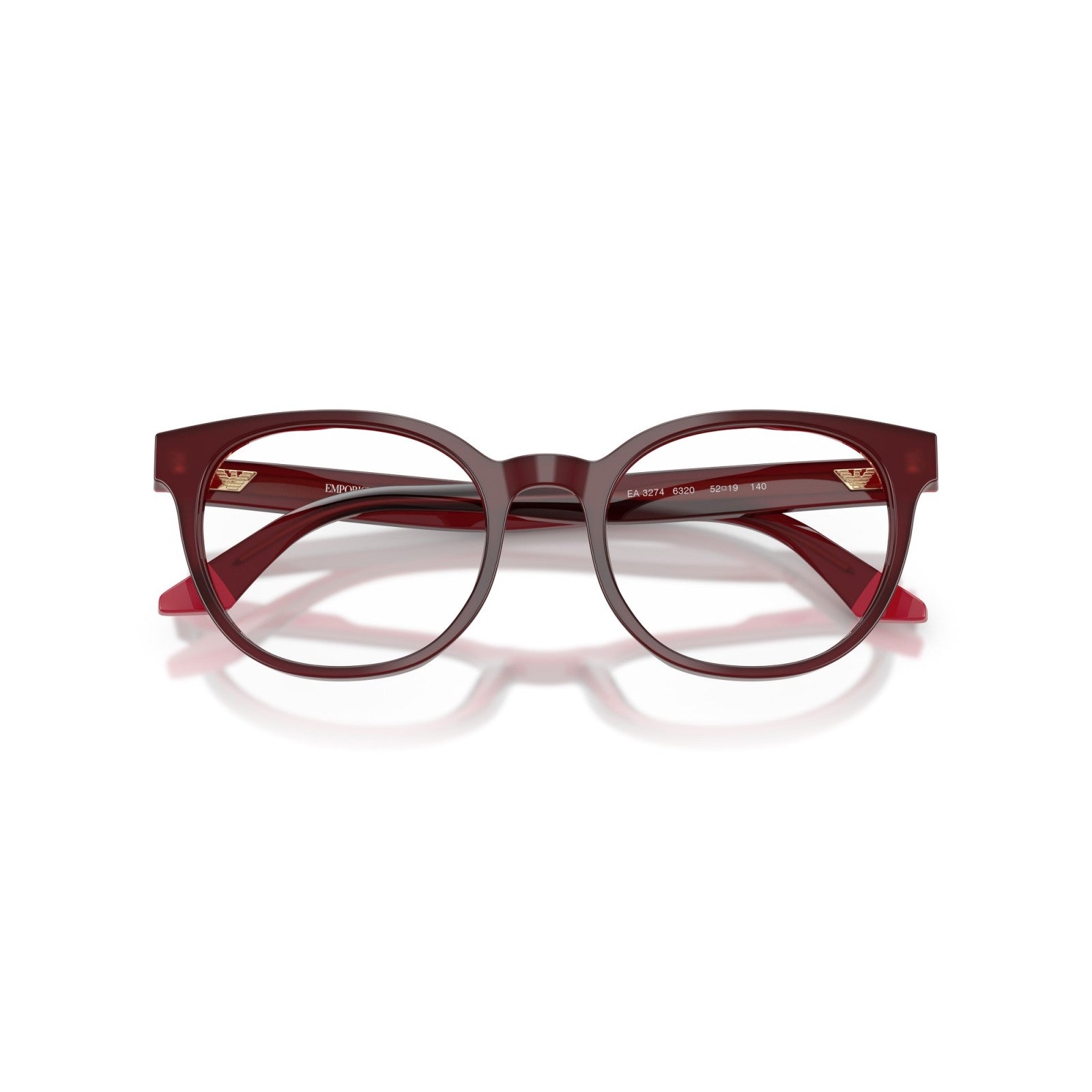OCCHIALE DA VISTA DONNA | EMPORIO ARMANI EA 3274 - 6320 BORDEAUX/ROSA OPALE - CALIBRO 50