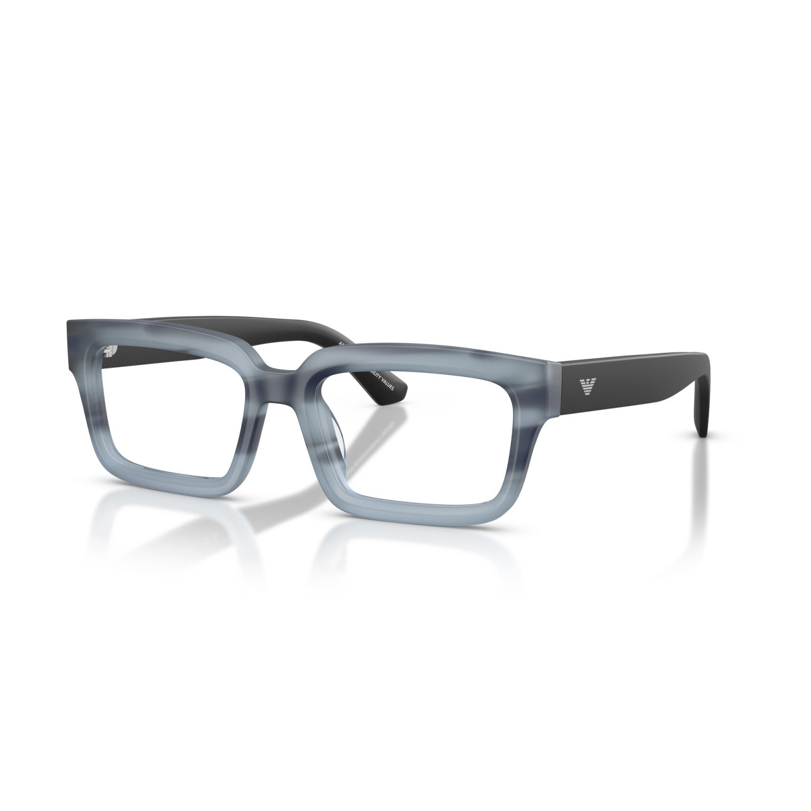OCCHIALE DA VISTA UNISEX | EMPORIO ARMANI EA 3277U - 6368 BLU AVANA STRIATO - CALIBRO 54