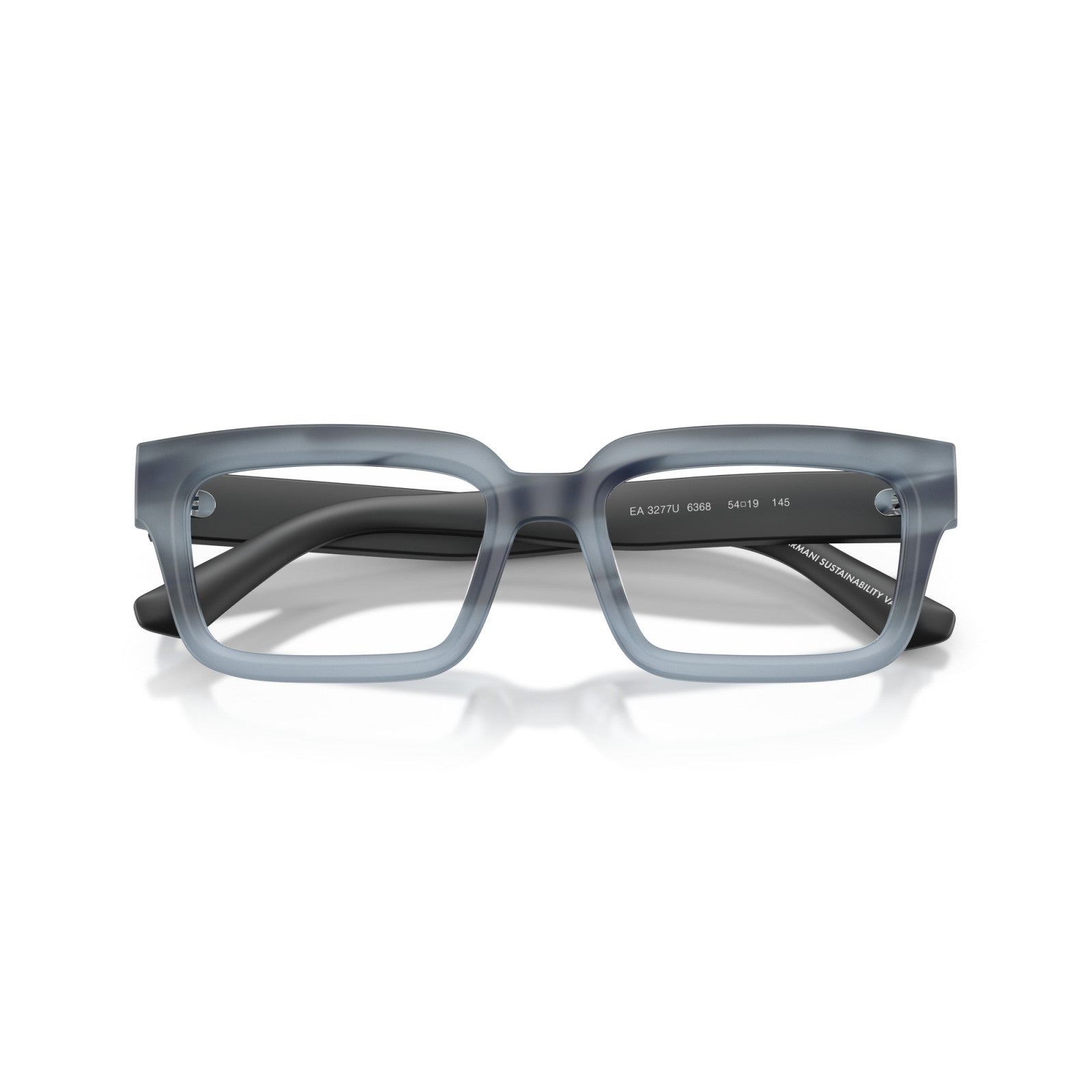 OCCHIALE DA VISTA UNISEX | EMPORIO ARMANI EA 3277U - 6368 BLU AVANA STRIATO - CALIBRO 54
