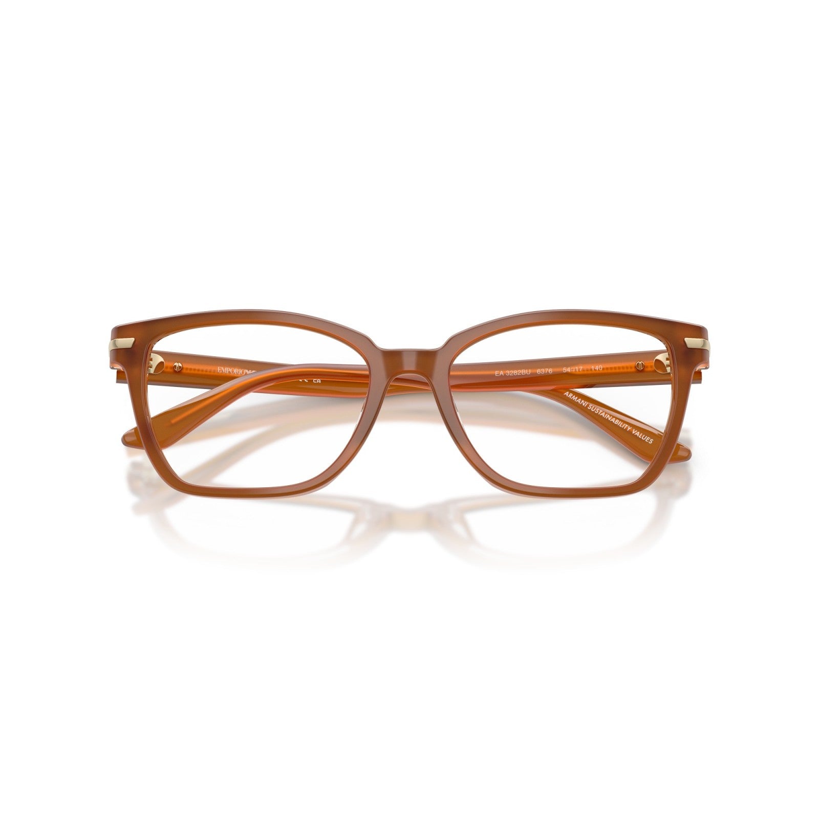 OCCHIALE DA VISTA DONNA | EMPORIO ARMANI EA 3282BU - 6376 TABACCO - CALIBRO 52