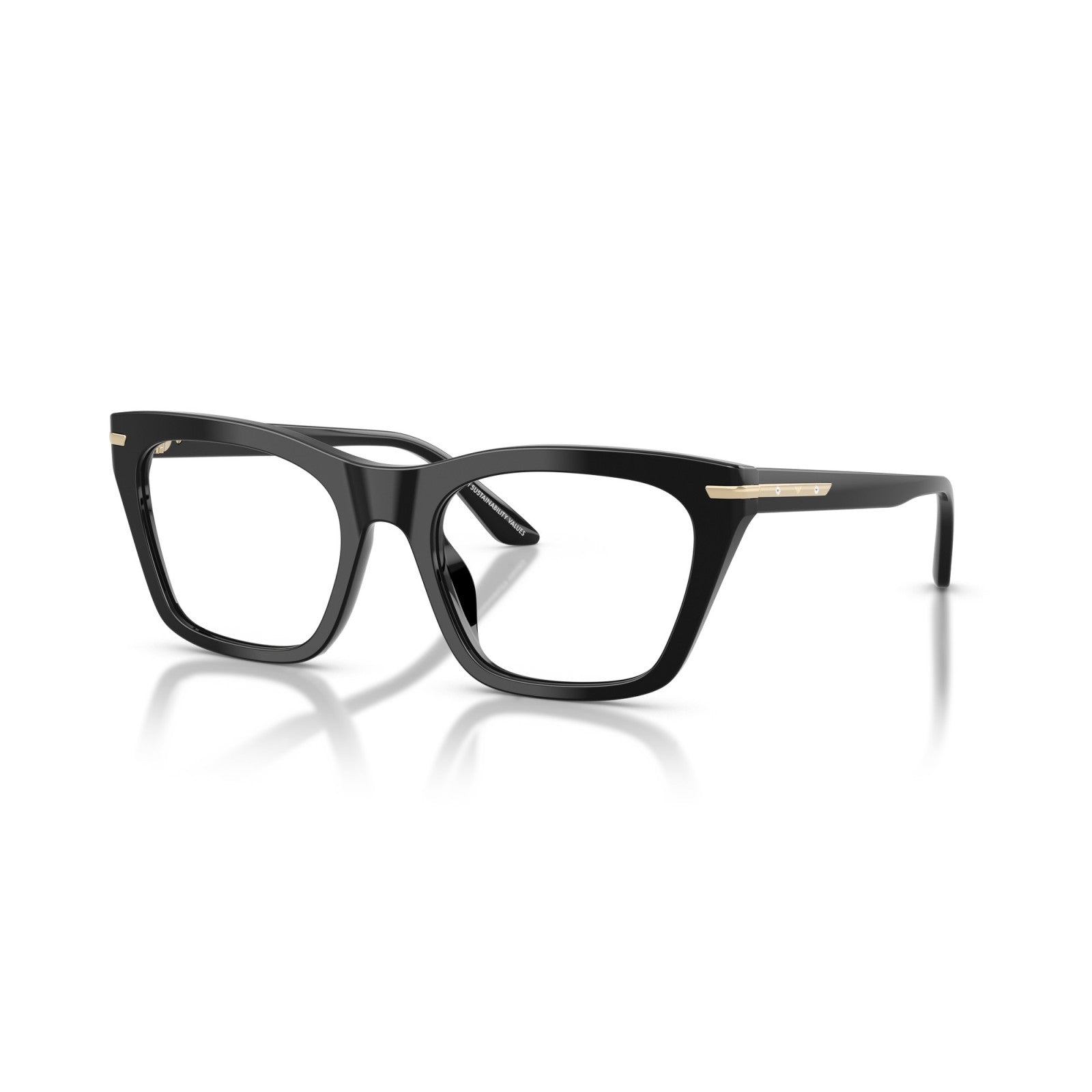 OCCHIALE DA VISTA DONNA | EMPORIO ARMANI EA 3283BU - 5017 NERO LUCIDO - CALIBRO 51