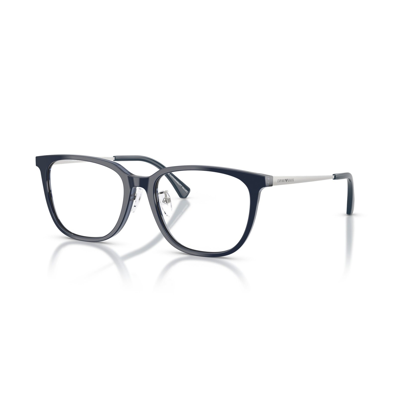 OCCHIALE DA VISTA UOMO | EMPORIO ARMANI EA 3284D - 6256 BLU LUCIDO/BLU TRASPARENTE - CALIBRO 54