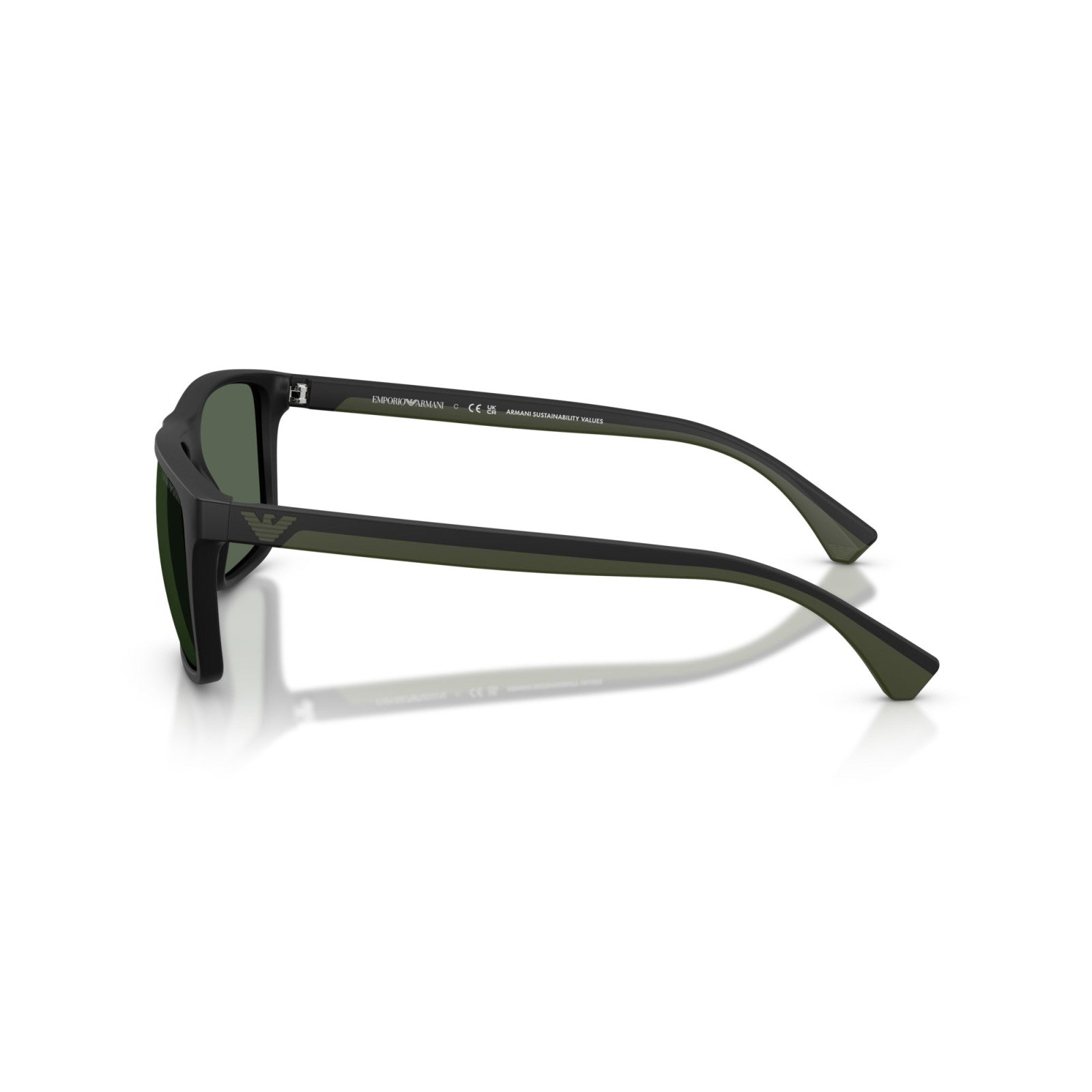 OCCHIALE DA SOLE UOMO | EMPORIO ARMANI EA 4033 - 500171 NERO OPACO - CALIBRO 56