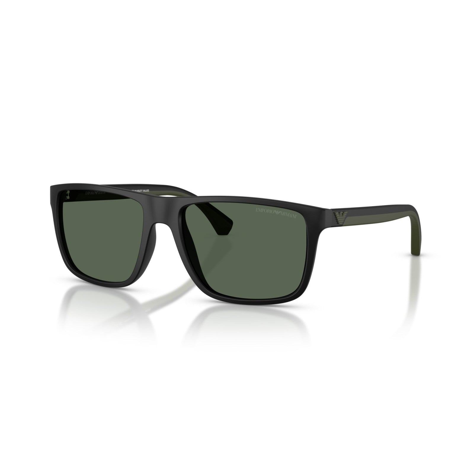 OCCHIALE DA SOLE UOMO | EMPORIO ARMANI EA 4033 - 500171 NERO OPACO - CALIBRO 56