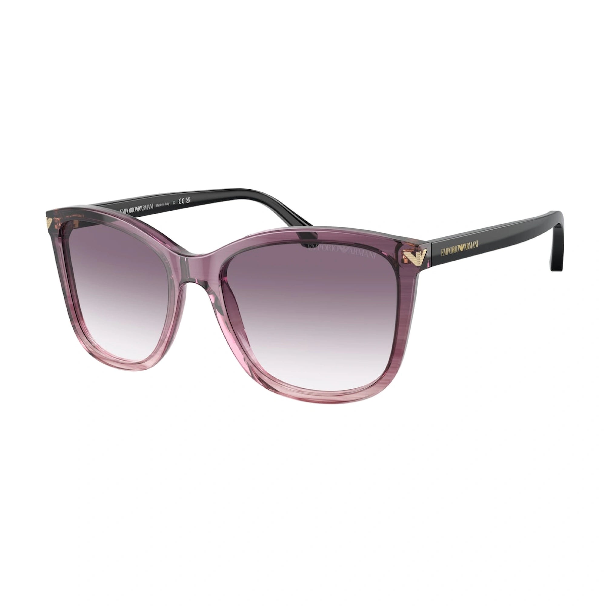EMPORIO ARMANI EA 4060 - 59668H VIOLA SFUMATO | OCCHIALE DA SOLE DONNA | CALIBRO 56