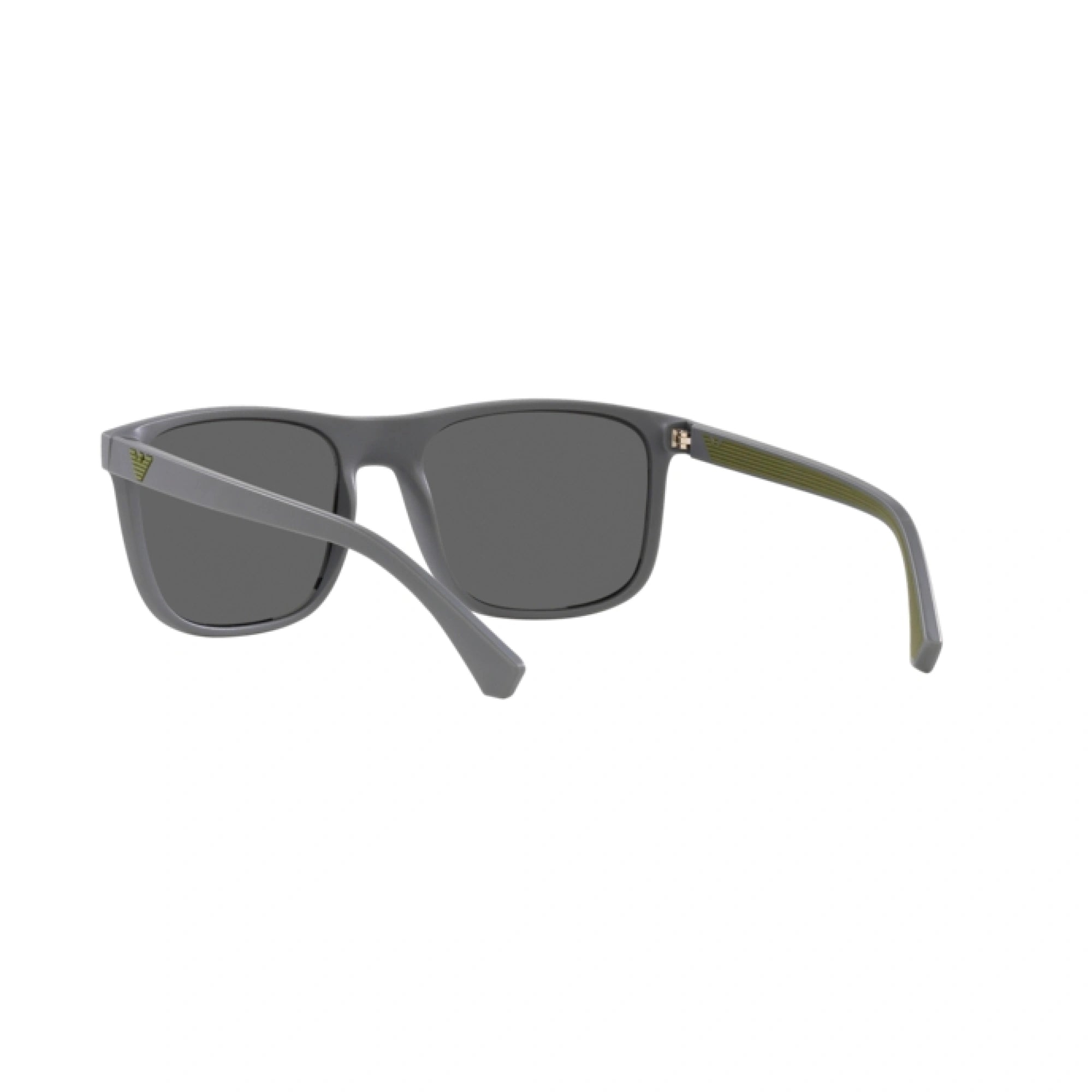 EMPORIO ARMANI EA 4129 - 50606G GRIGIO OPACO | OCCHIALE DA SOLE UOMO | CALIBRO 56