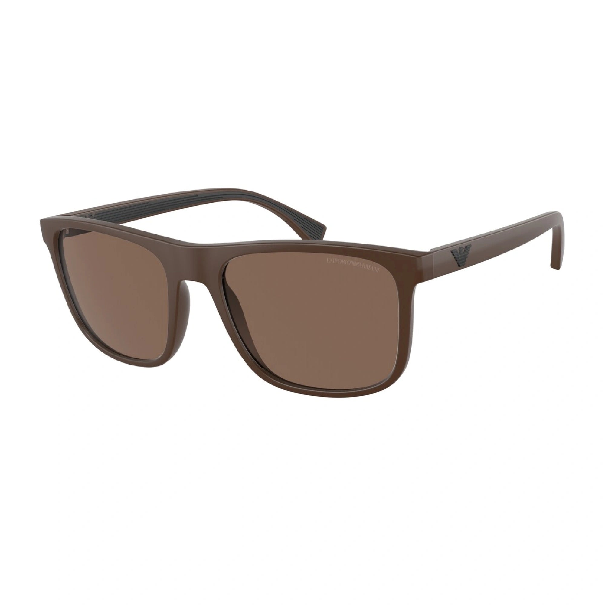 EMPORIO ARMANI EA 4129 - 511973 MARRONE OPACO | OCCHIALE DA SOLE UOMO | CALIBRO 56