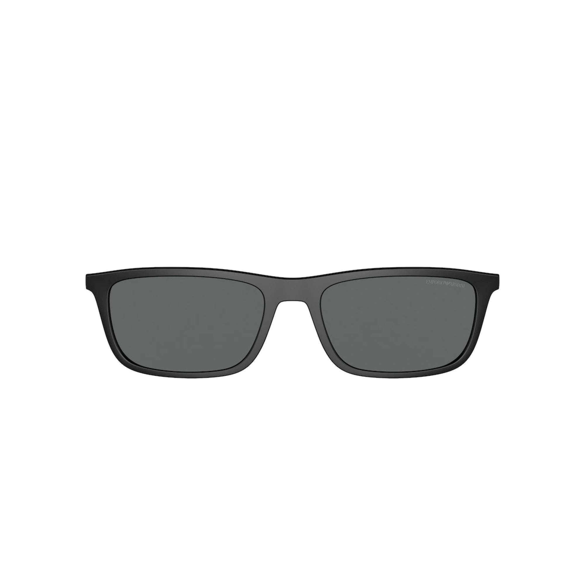 EMPORIO ARMANI EA 4160C CLIP-ON 500171 NERO OPACO | OCCHIALE DA SOLE UOMO | CALIBRO 55
