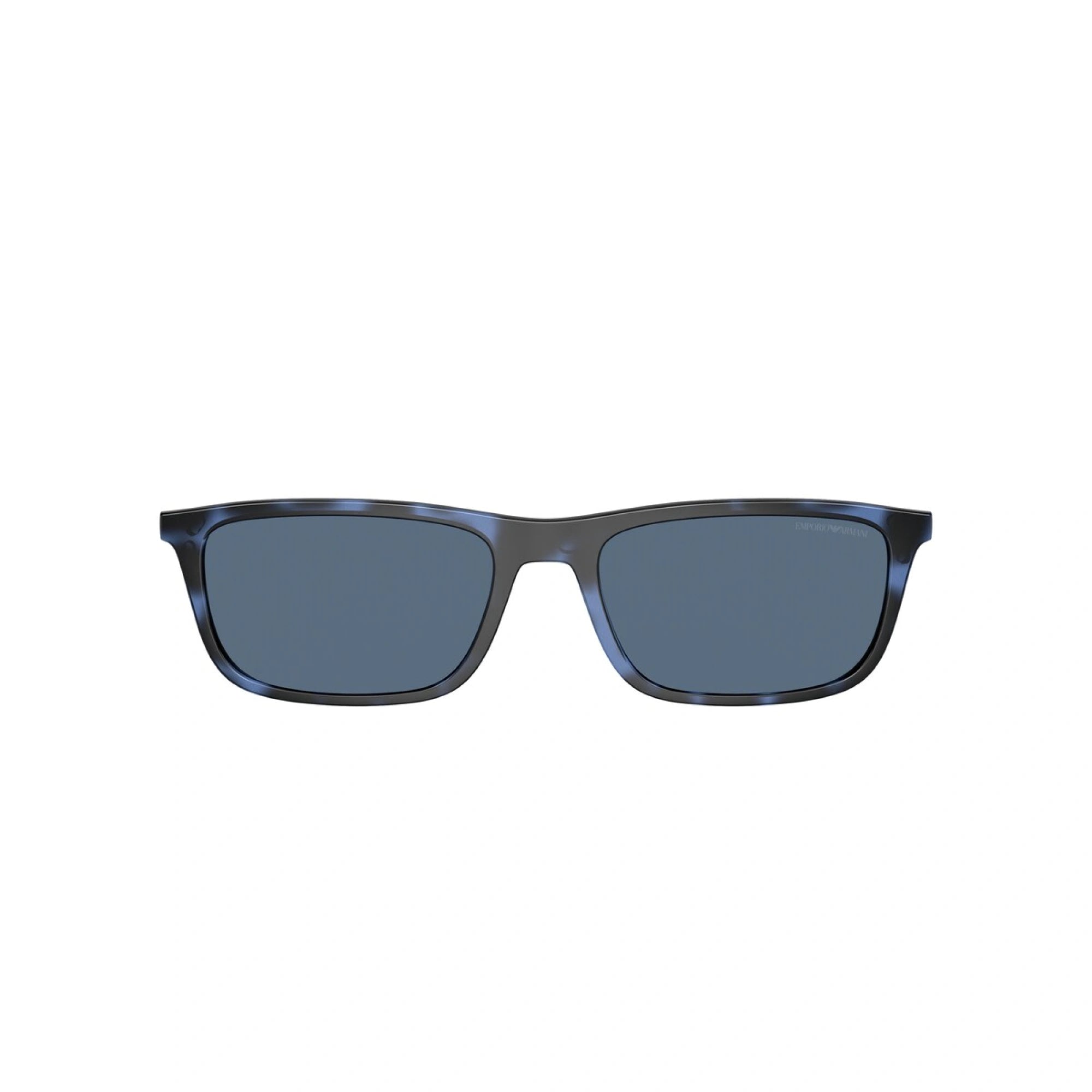 EMPORIO ARMANI EA 4160C CLIP-ON 514580 AVANA BLU LUCIDO | OCCHIALE DA SOLE UOMO | CALIBRO 55
