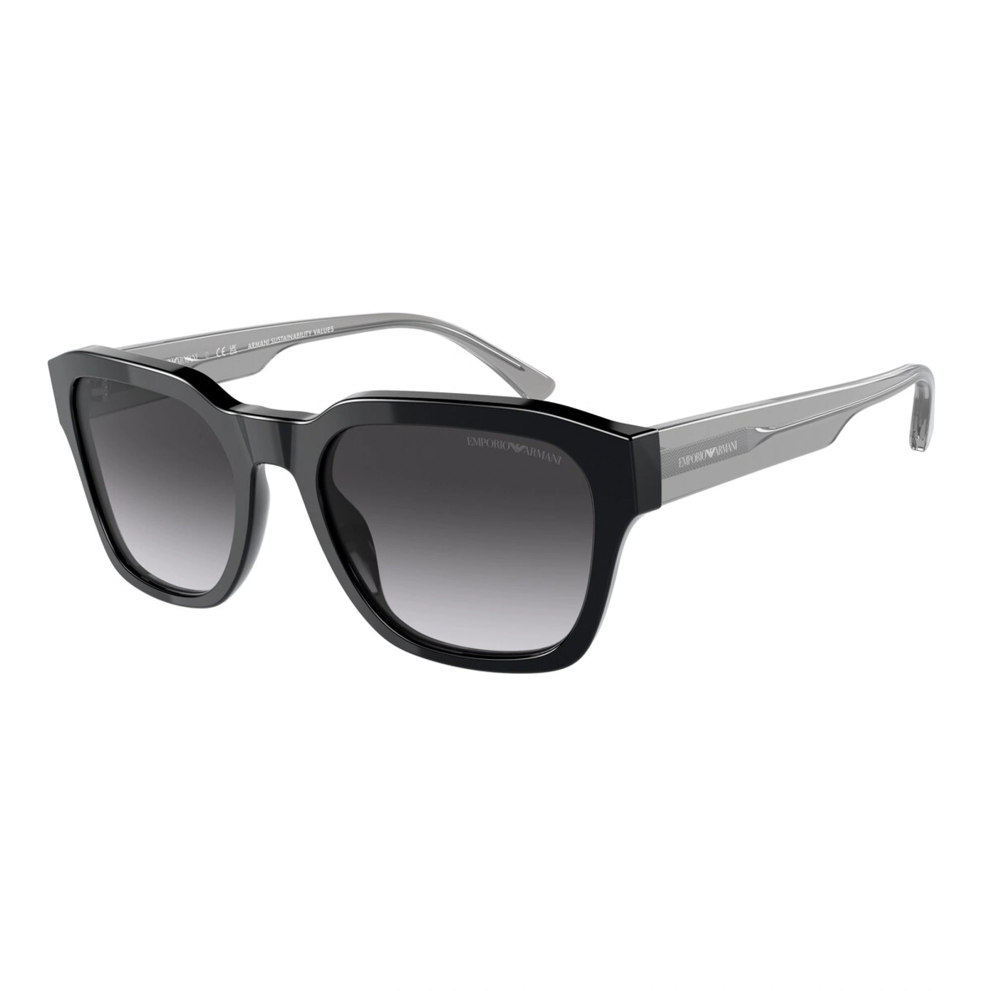 EMPORIO ARMANI EA 4175 - 58758G NERO LUCIDO | OCCHIALE DA SOLE UOMO | CALIBRO 55