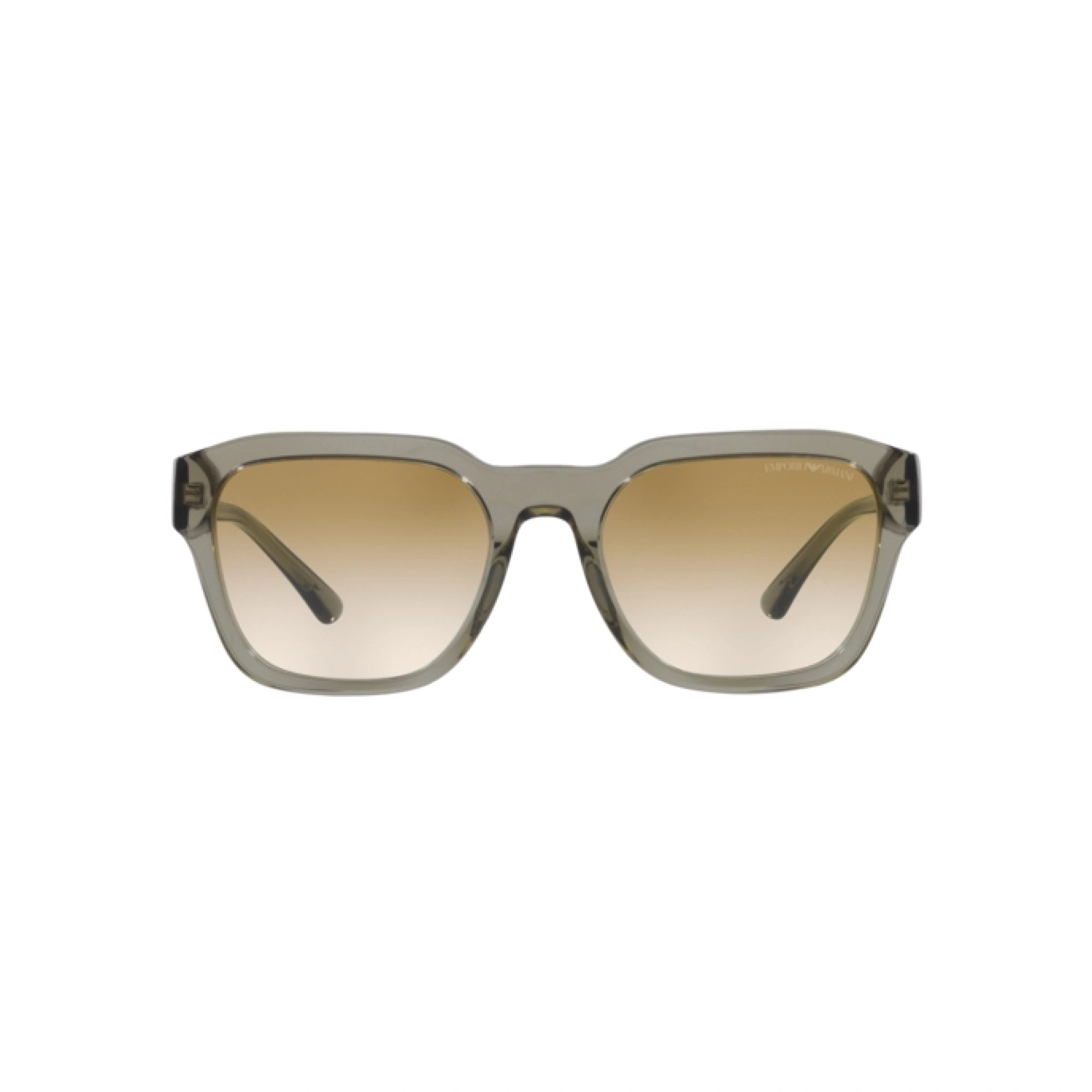 EMPORIO ARMANI EA 4175 - 588413 VERDE TRASPARENTE LUCIDO | OCCHIALE DA SOLE UOMO | CALIBRO 55