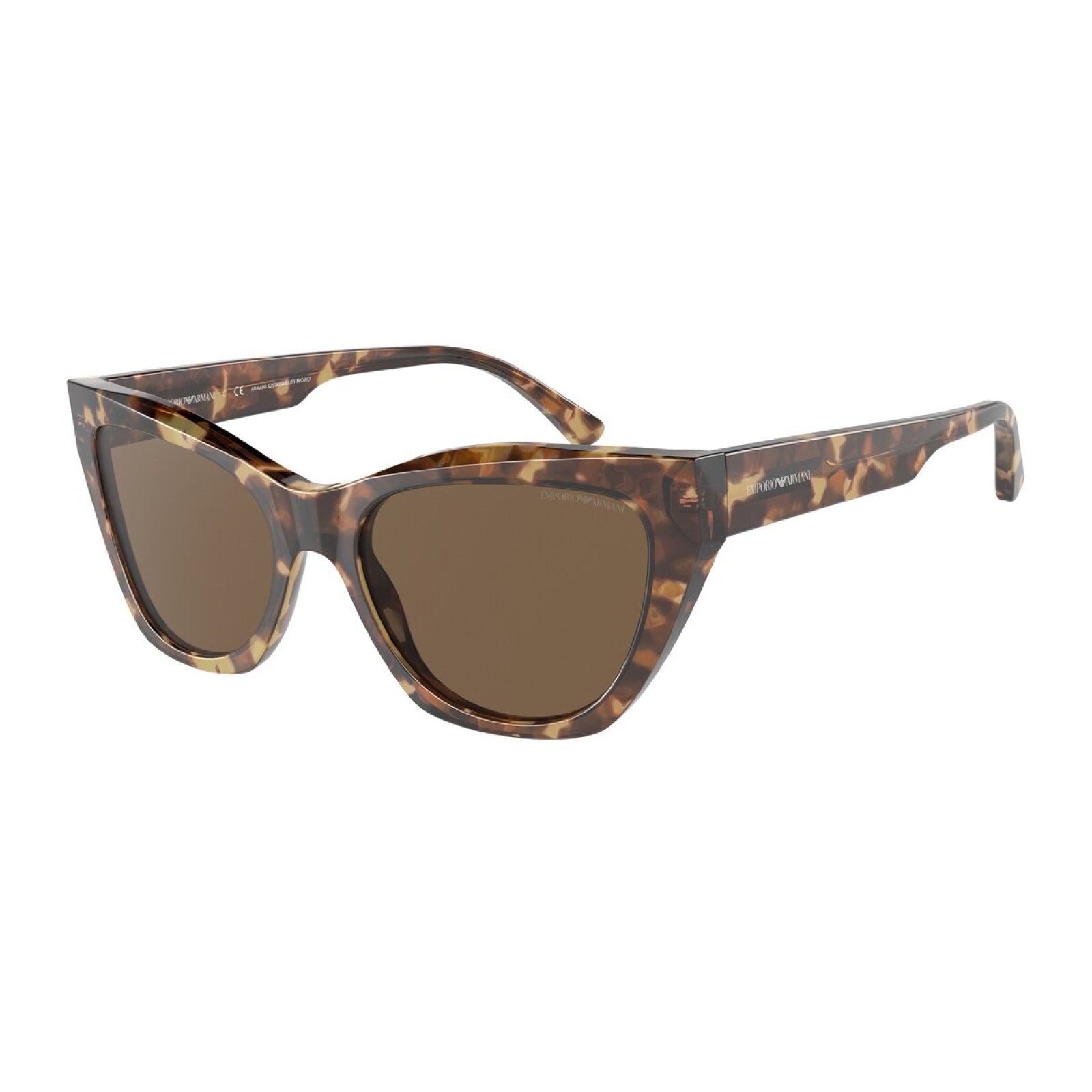 OCCHIALE DA SOLE DONNA | EMPORIO ARMANI EA 4176 - 502573 AVANA MARRONE LUCIDO - CALIBRO 54