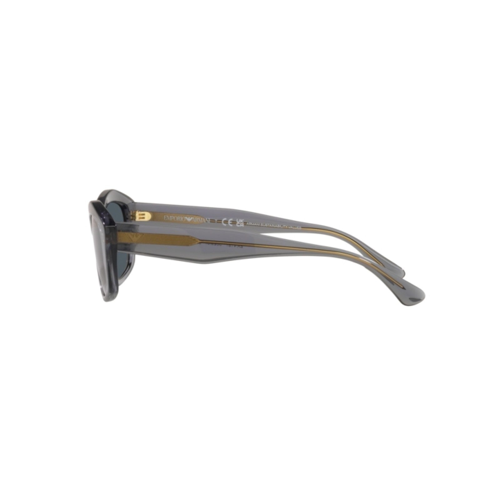 OCCHIALE DA SOLE DONNA | EMPORIO ARMANI EA 4187 - 502987 GRIGIO TRASPARENTE LUCIDO - CALIBRO 55
