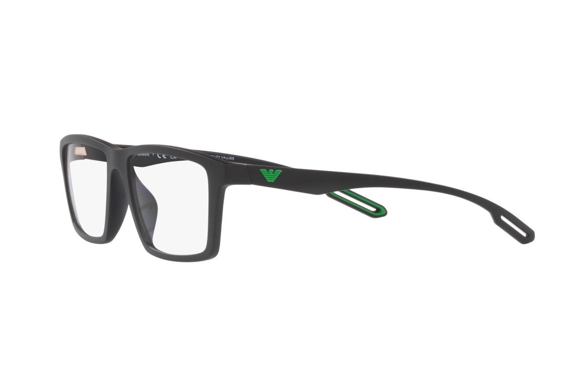 OCCHIALE DA VISTA UOMO | EMPORIO ARMANI EA 4189U - 50011W NERO OPACO - CALIBRO 55