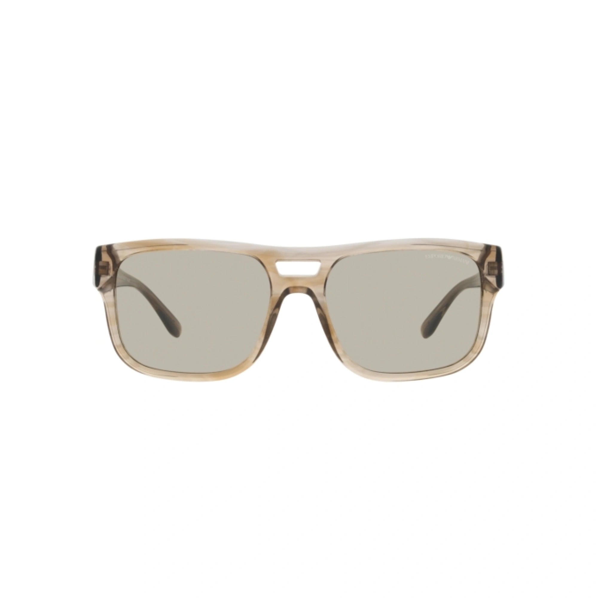 EMPORIO ARMANI EA 4197 - 5099/3 MARRONE A STRISCE | OCCHIALE DA SOLE UOMO | CALIBRO 57