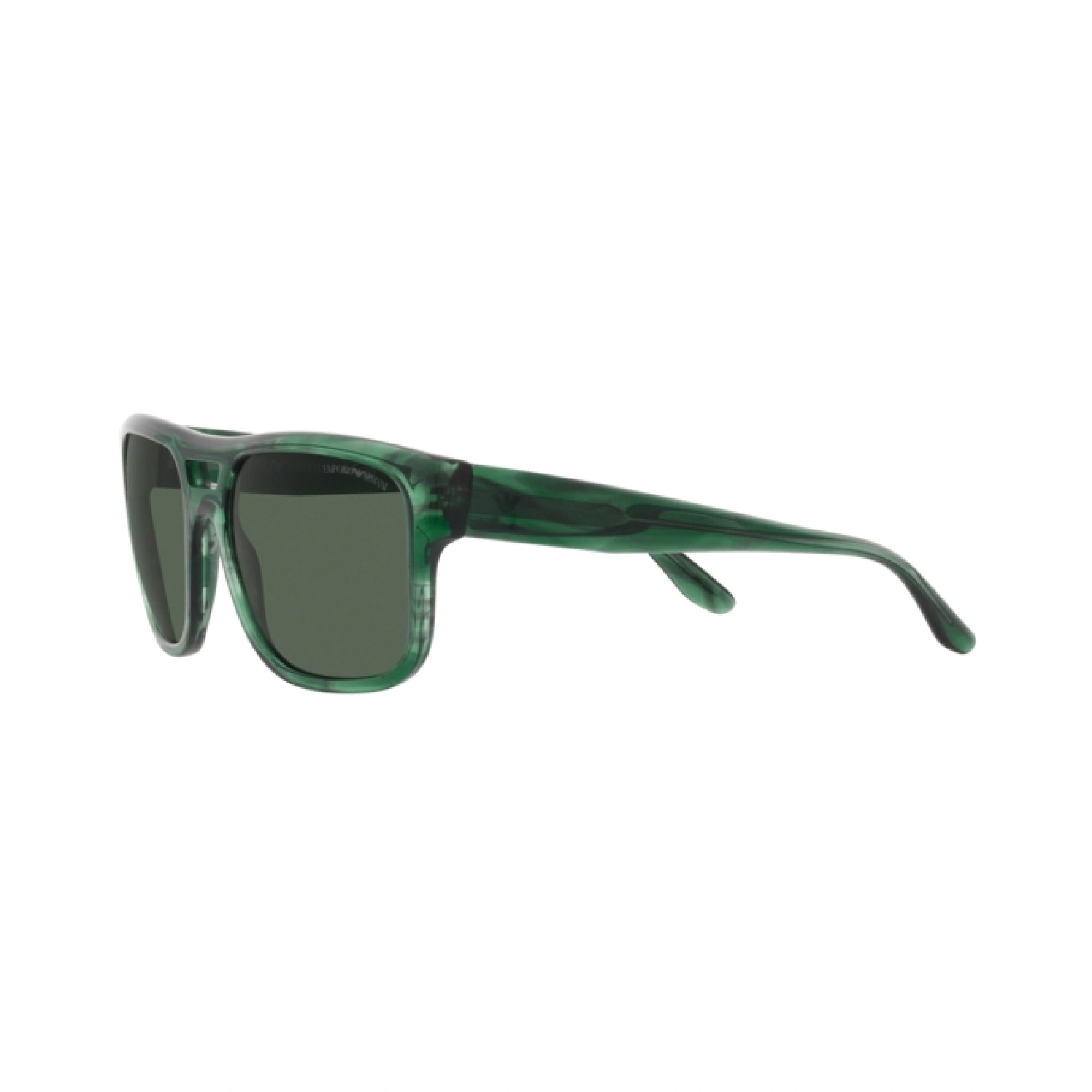 EMPORIO ARMANI EA 4197 - 516871 VERDE STRIATO | OCCHIALE DA SOLE UOMO | CALIBRO 57