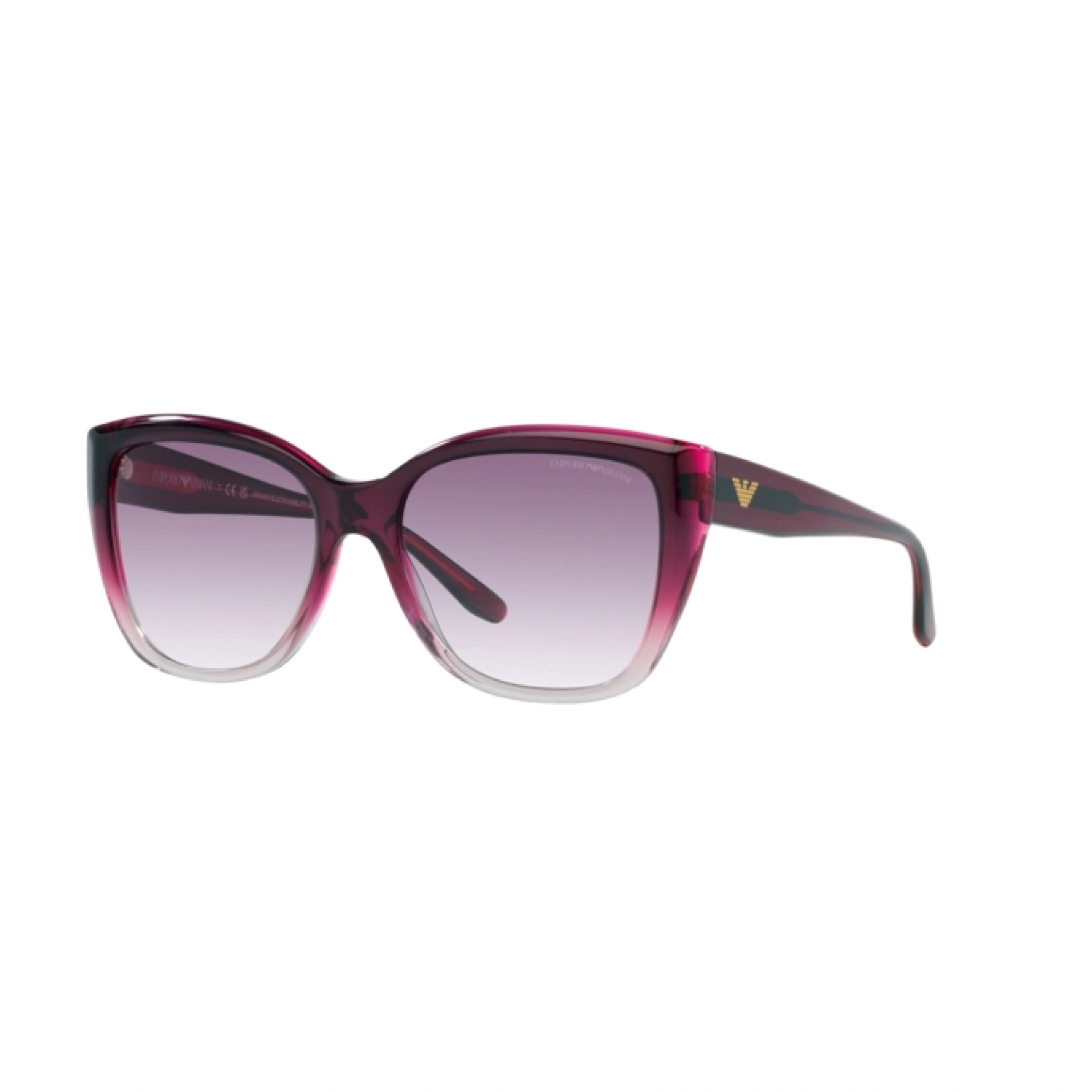 EMPORIO ARMANI EA 4198 - 59908H GRADIENTE VIOLA-GRIGIO | OCCHIALE DA SOLE DONNA | CALIBRO 55