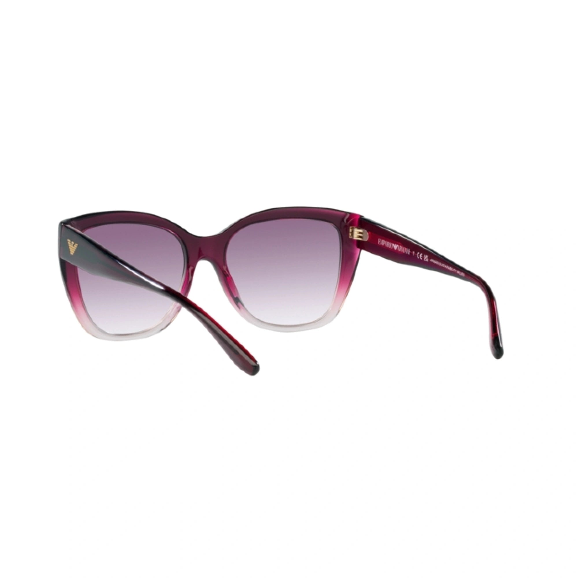 EMPORIO ARMANI EA 4198 - 59908H GRADIENTE VIOLA-GRIGIO | OCCHIALE DA SOLE DONNA | CALIBRO 55
