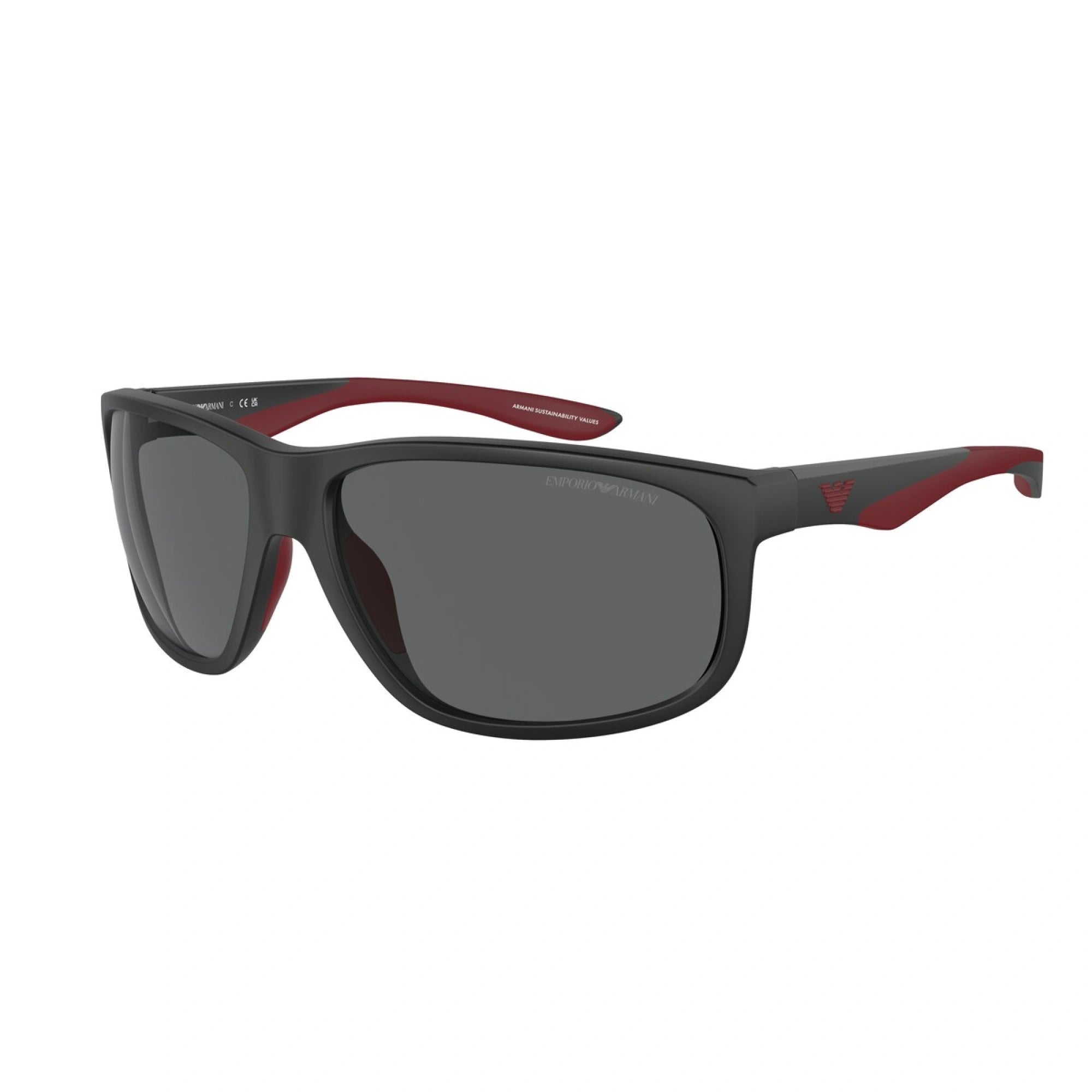 EMPORIO ARMANI EA 4199U - 500187 NERO OPACO | OCCHIALE DA SOLE UOMO | CALIBRO 65
