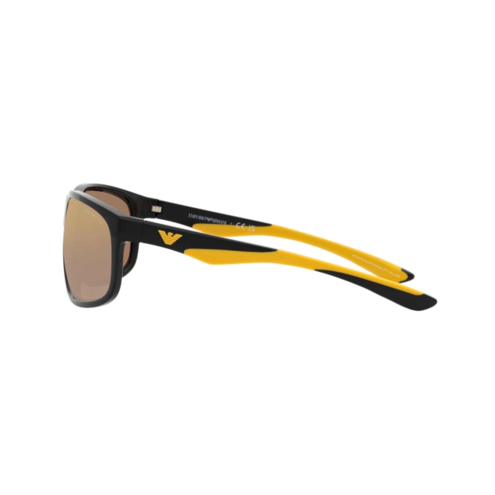 EMPORIO ARMANI EA 4199U - 50176H NERO LUCIDO | OCCHIALE DA SOLE UOMO | CALIBRO 65
