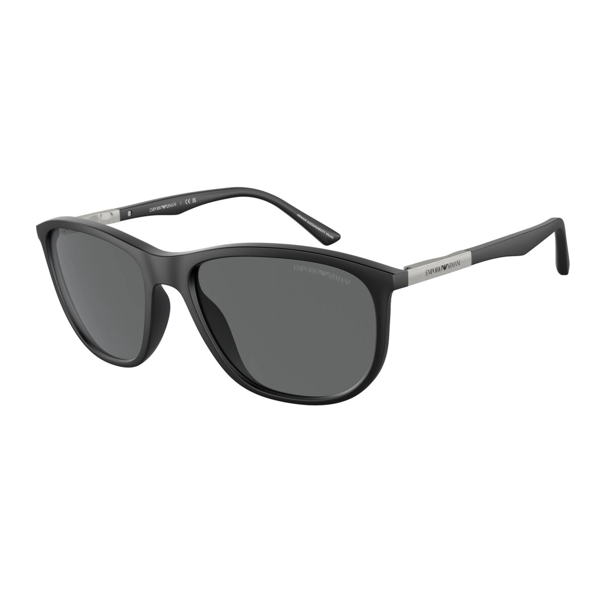 EMPORIO ARMANI EA 4201 - 500187 NERO OPACO | OCCHIALE DA SOLE UOMO | CALIBRO 58
