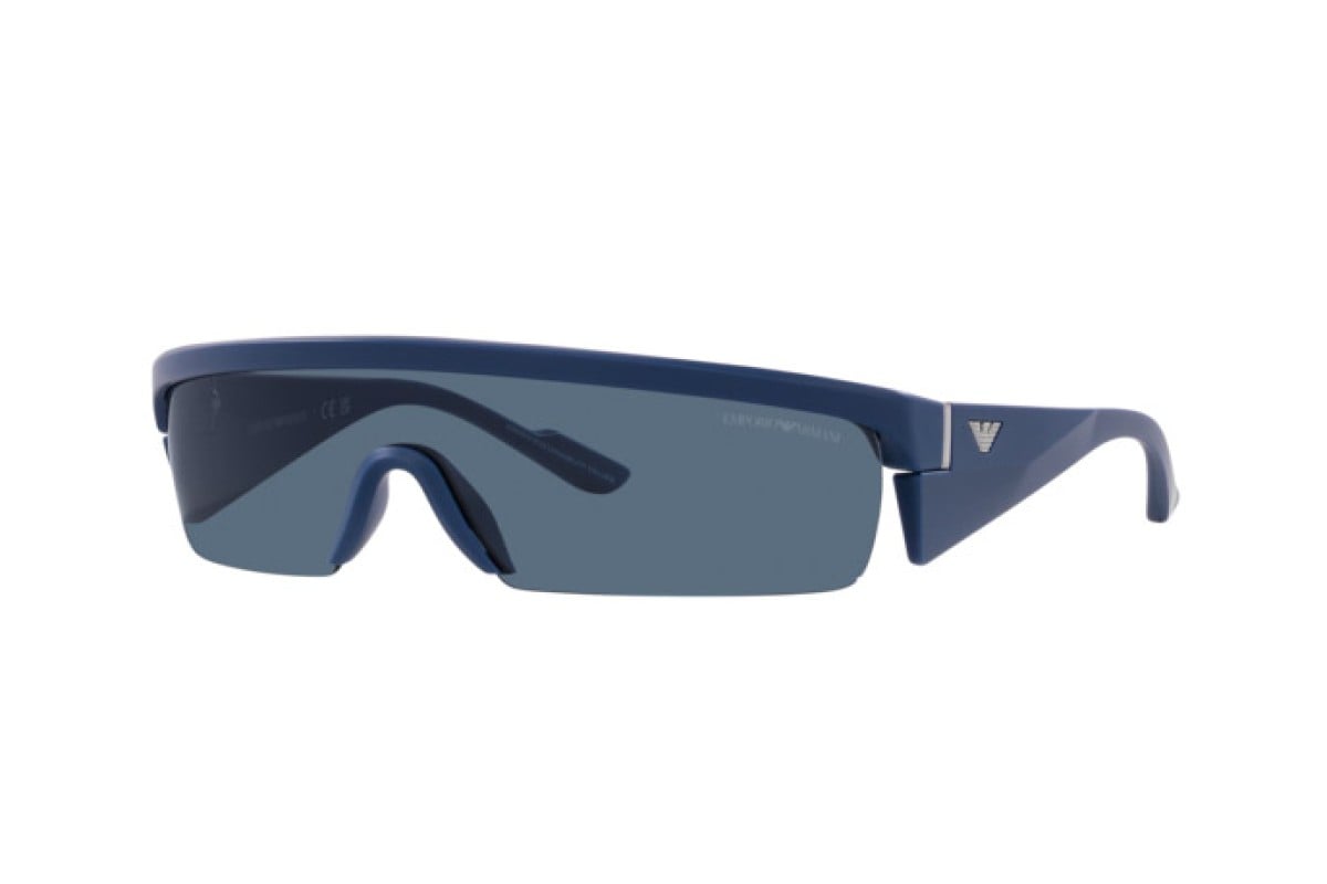 OCCHIALE DA SOLE UOMO | EMPORIO ARMANI  EA 4204U - 601380 BLU OPACO - CALIBRO 36