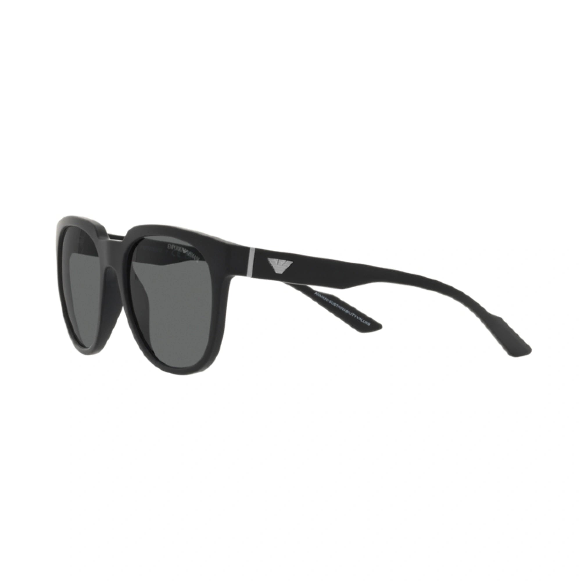 EMPORIO ARMANI EA 4205 - 500187 NERO OPACO | OCCHIALE DA SOLE UOMO | CALIBRO 55