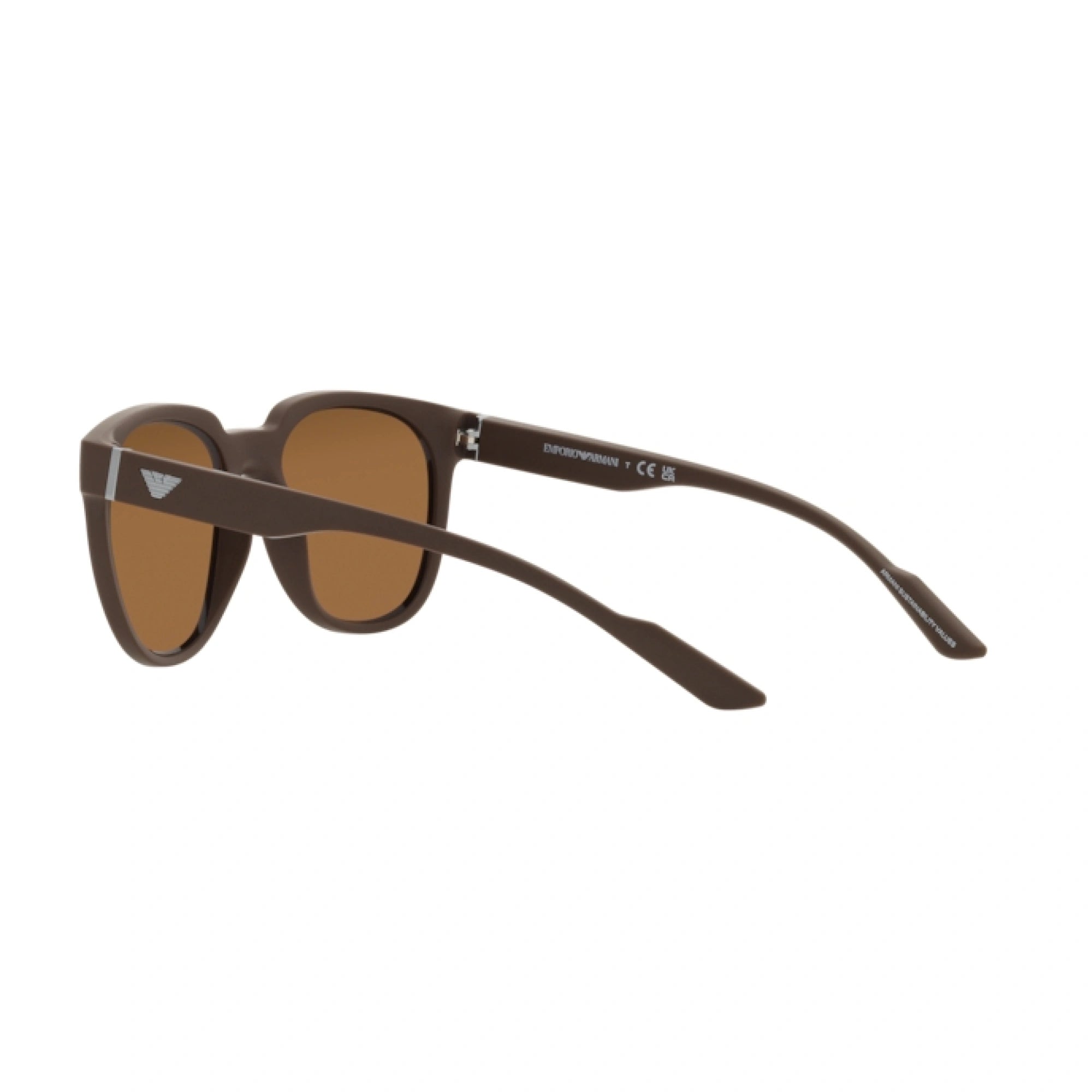EMPORIO ARMANI EA 4205 - 52606H MARRONE OPACO | OCCHIALE DA SOLE UOMO | CALIBRO 55