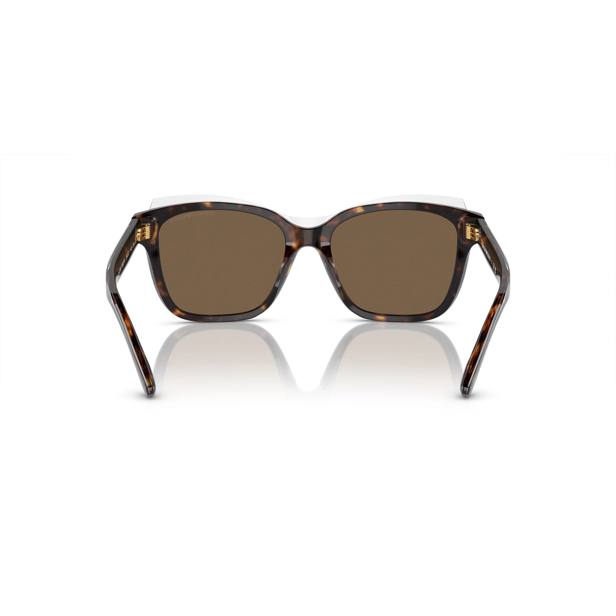 EMPORIO ARMANI EA 4209 - 605273 AVANA LUCIDA/TOP CRISTALLO | OCCHIALE DA SOLE DONNA | CALIBRO 54