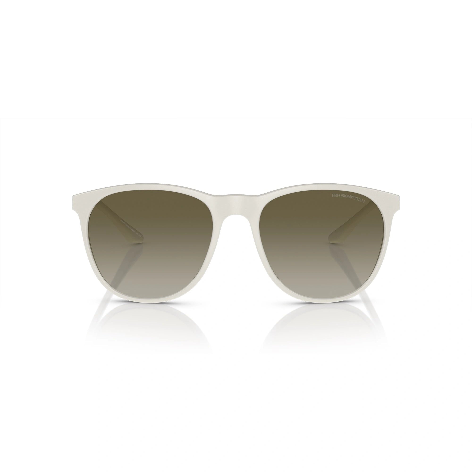 EMPORIO ARMANI EA 4210 - 53448E BIANCO OPACO | OCCHIALE DA SOLE UOMO | CALIBRO 56