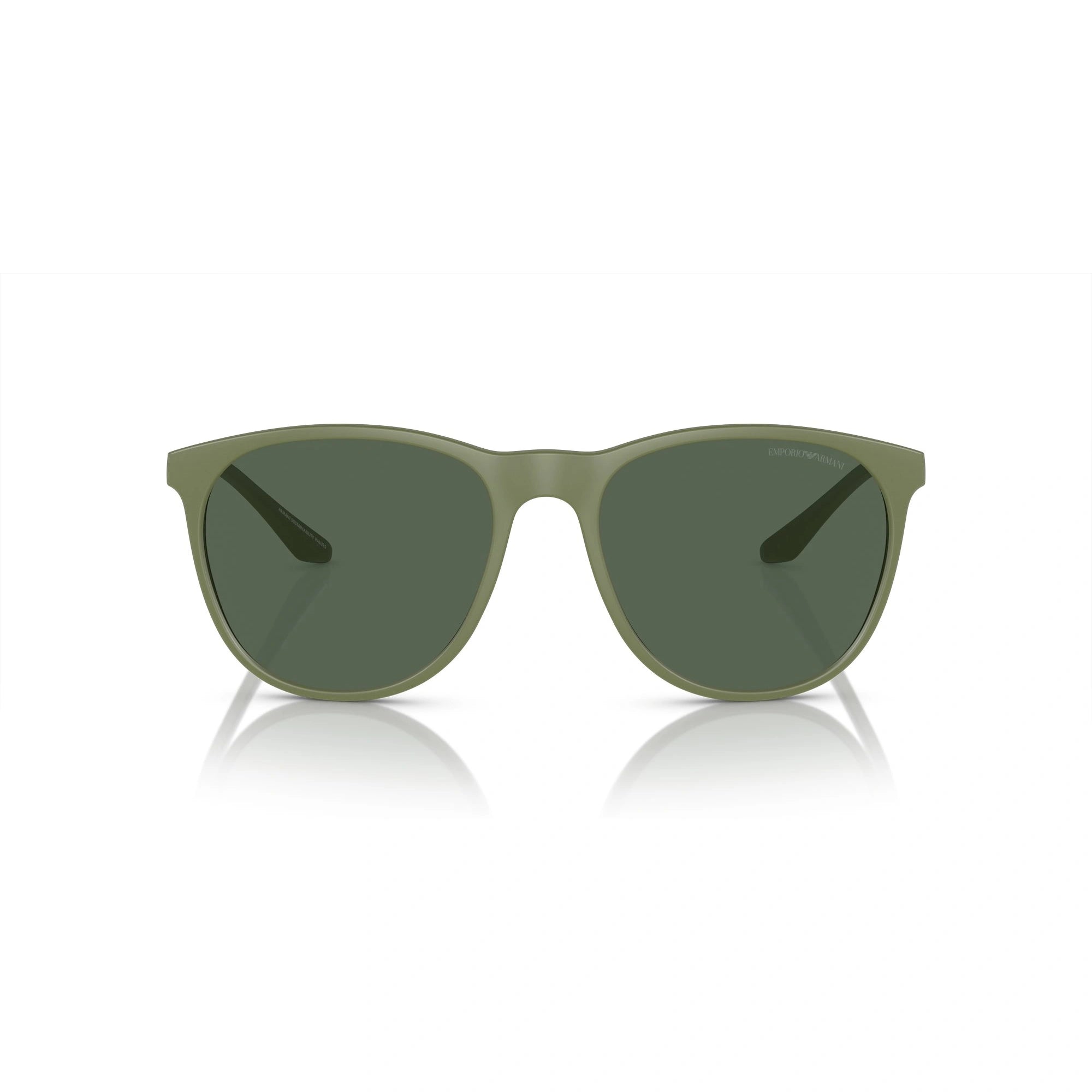 EMPORIO ARMANI EA 4210 - 542471 VERDE SALVIA OPACO | OCCHIALE DA SOLE UOMO | CALIBRO 56