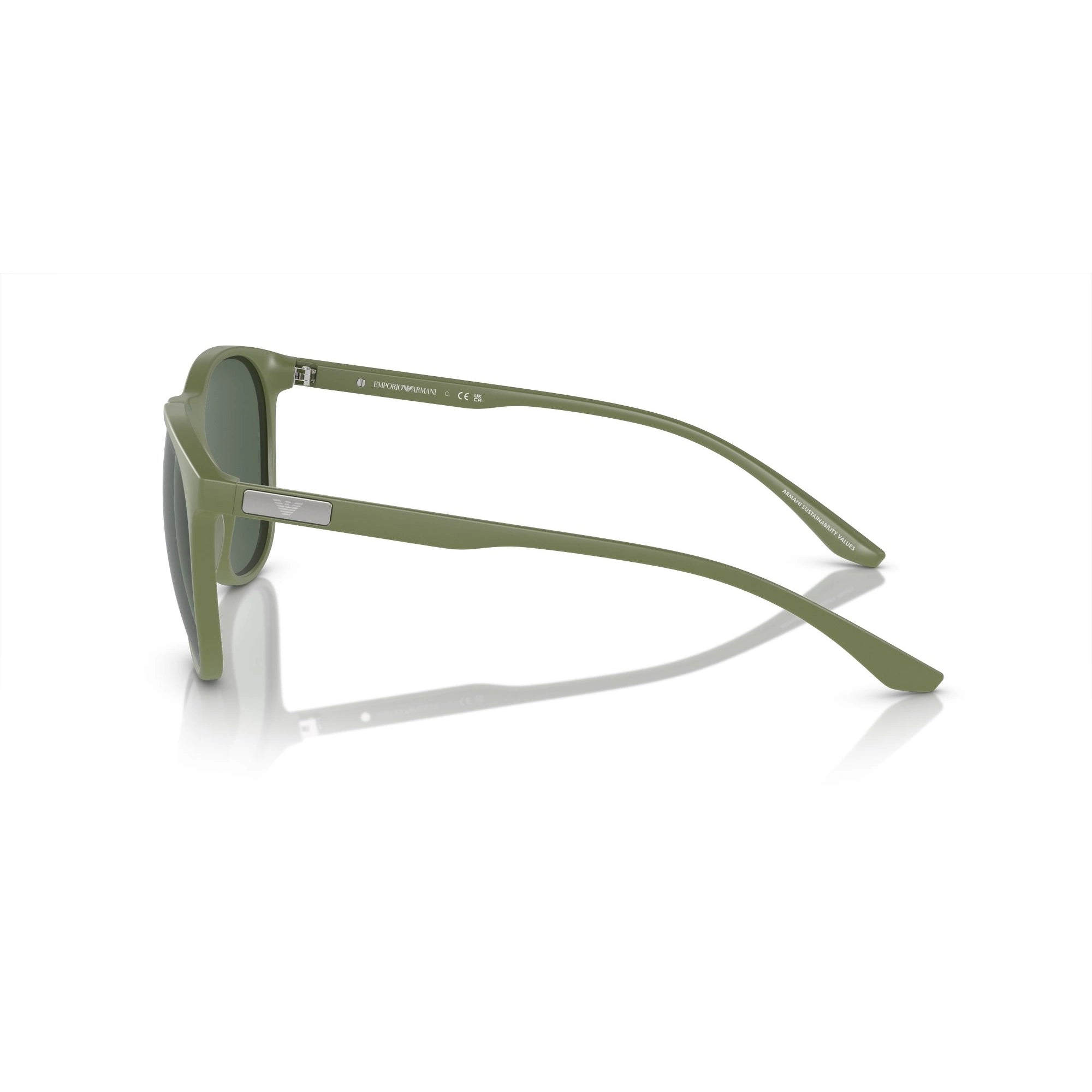 EMPORIO ARMANI EA 4210 - 542471 VERDE SALVIA OPACO | OCCHIALE DA SOLE UOMO | CALIBRO 56
