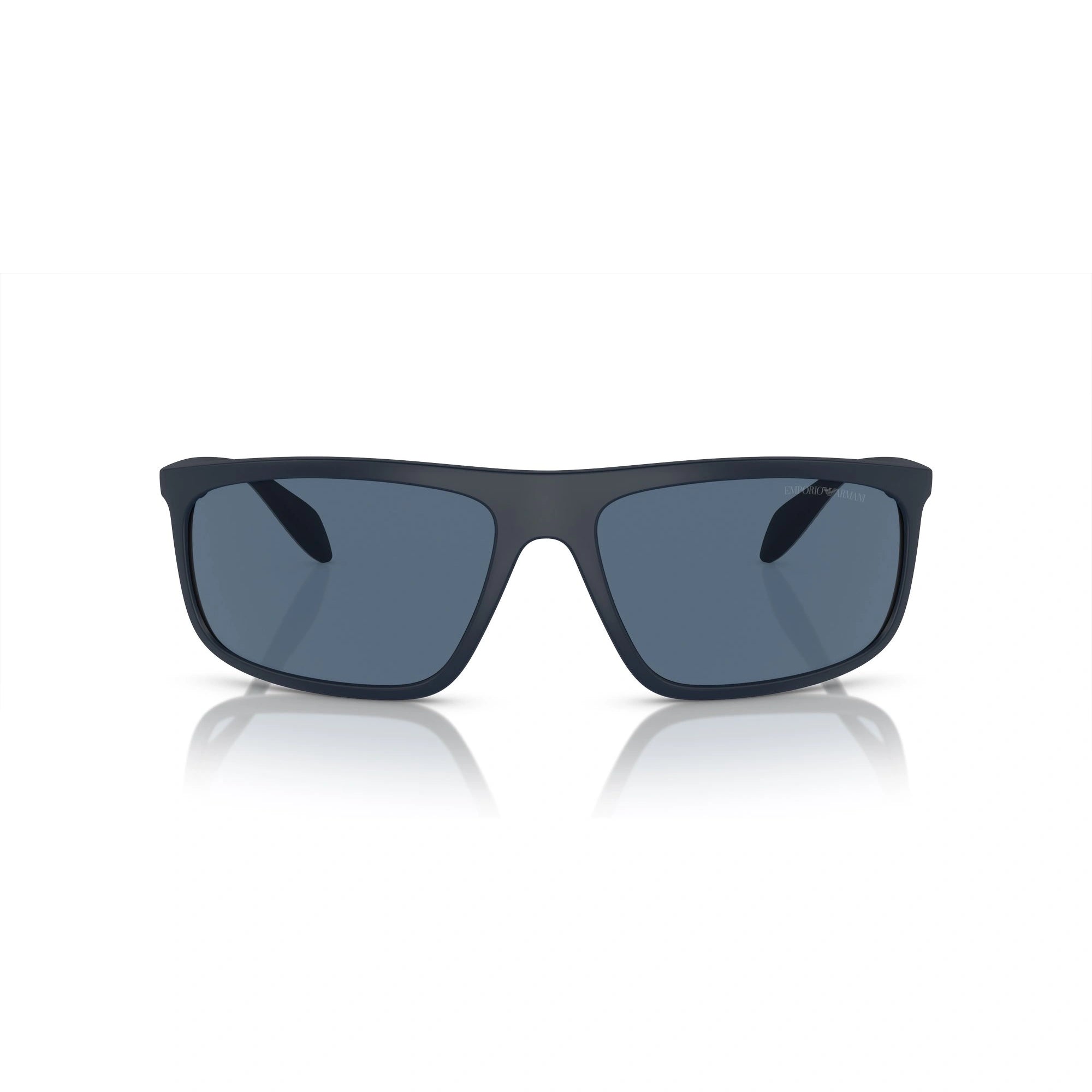 EMPORIO ARMANI EA 4212U - 508880 BLU OPACO/GRIGIO GOMMA | OCCHIALE DA SOLE UOMO | CALIBRO 64