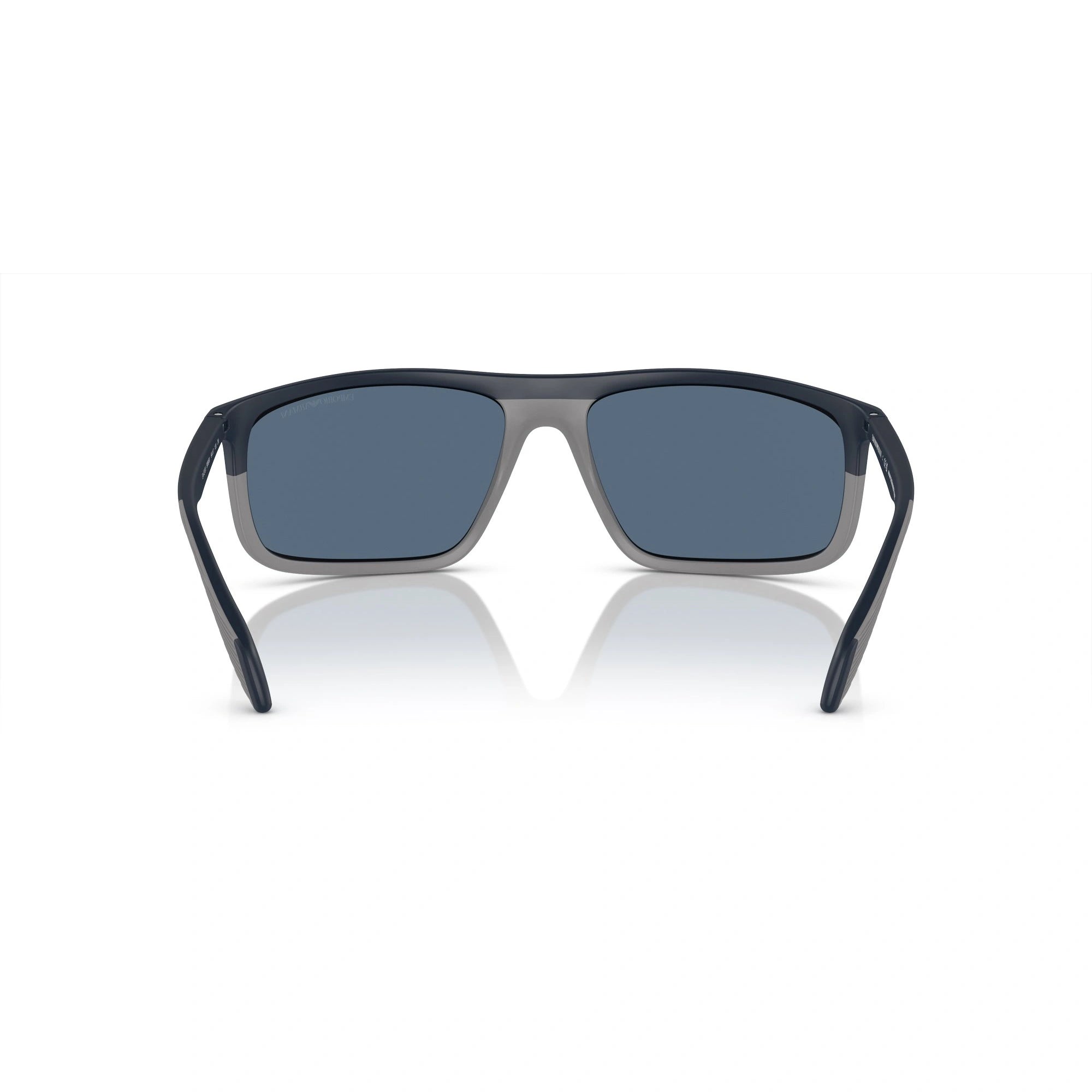 EMPORIO ARMANI EA 4212U - 508880 BLU OPACO/GRIGIO GOMMA | OCCHIALE DA SOLE UOMO | CALIBRO 64