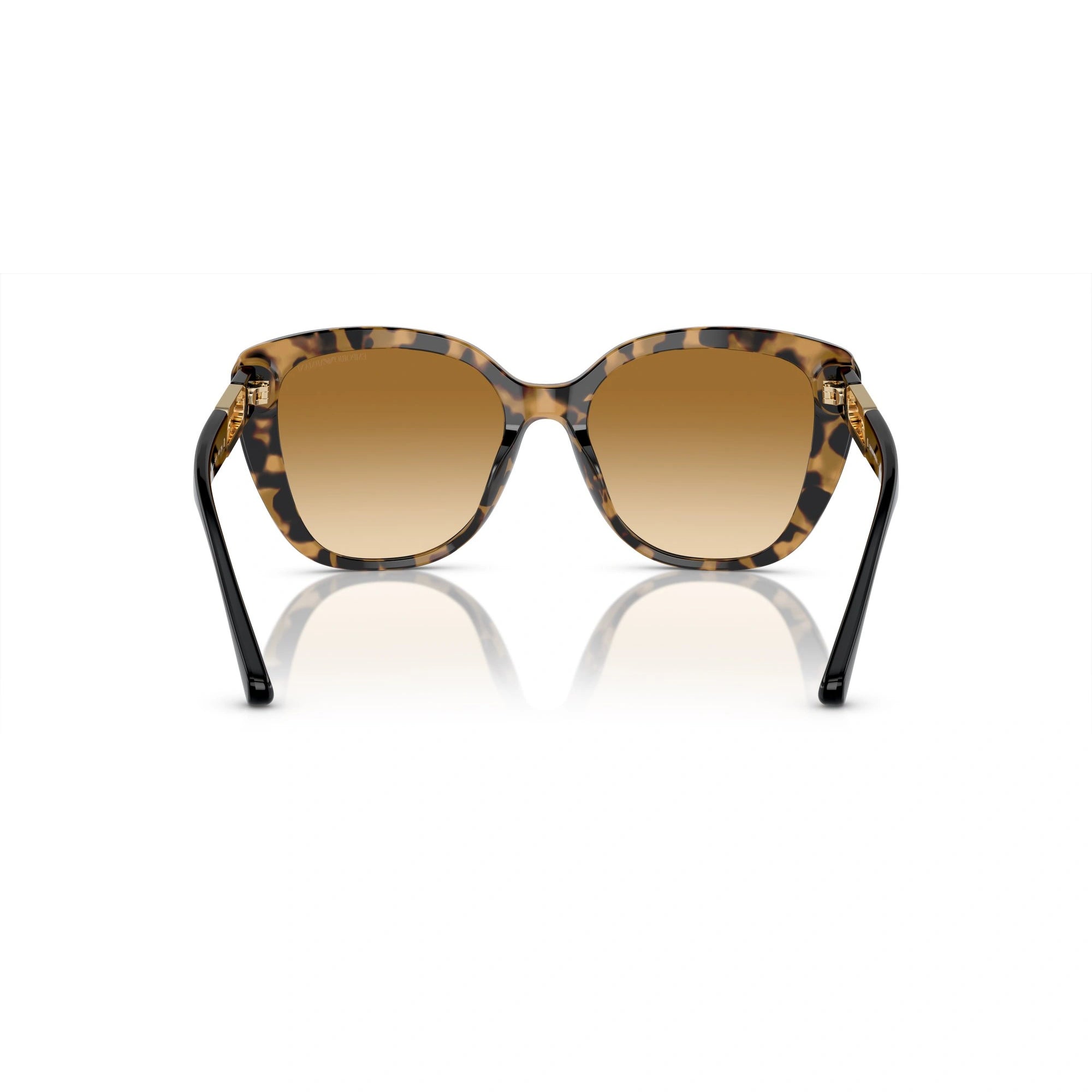 EMPORIO ARMANI EA 4214U - 60593B GIALLO AVANA LUCIDO | OCCHIALE DA SOLE DONNA | CALIBRO 54