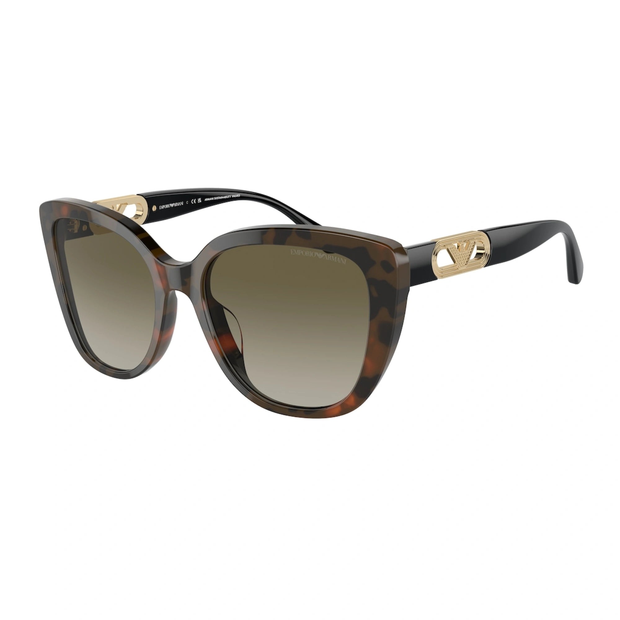 EMPORIO ARMANI EA 4214U 60608E ROSSO AVANA LUCIDO OCCHIALE DA SOLE Ottica Rosolino s.r.l.s