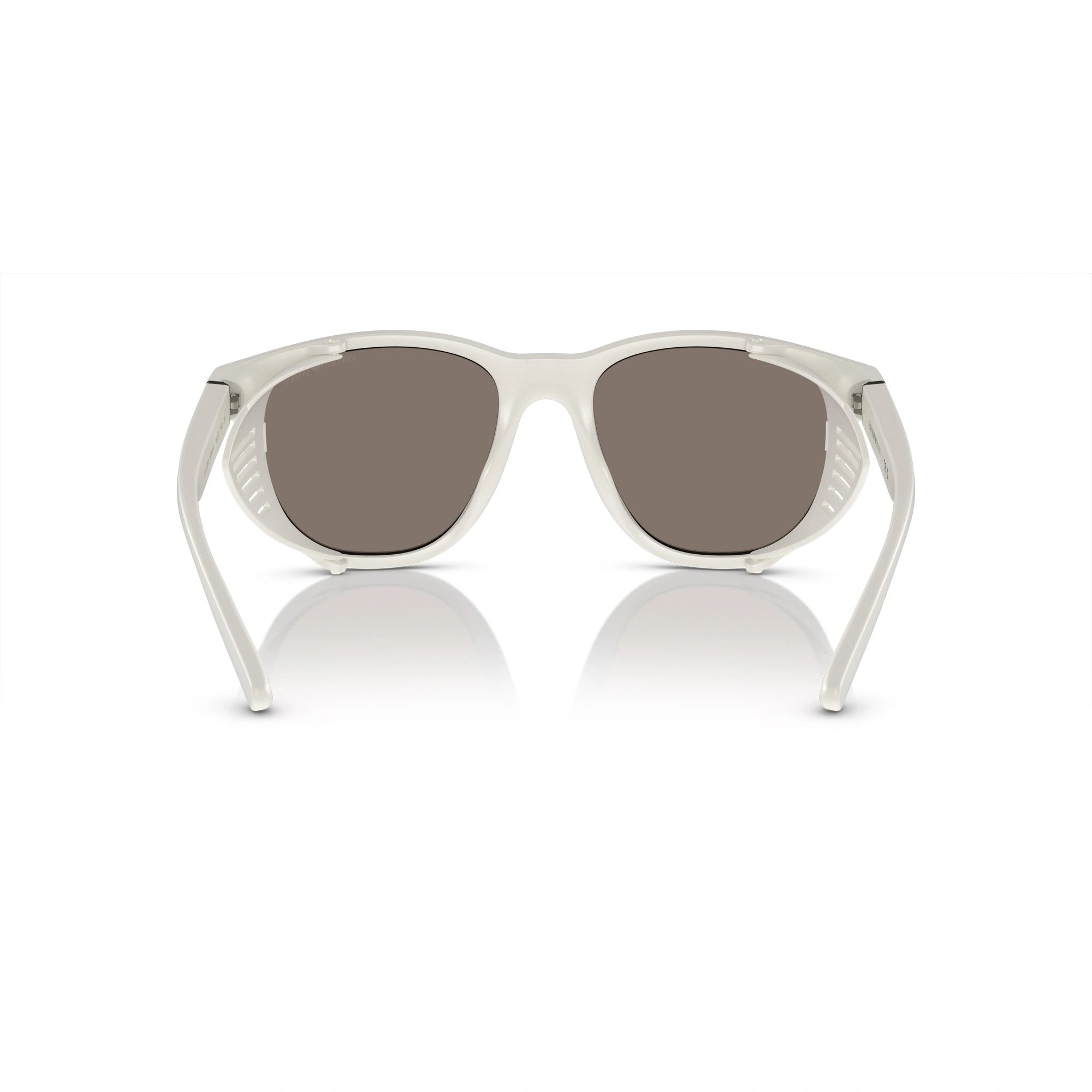 EMPORIO ARMANI EA 4216U - 53445A BIANCO OPACO | OCCHIALE DA SOLE UOMO | CALIBRO 56