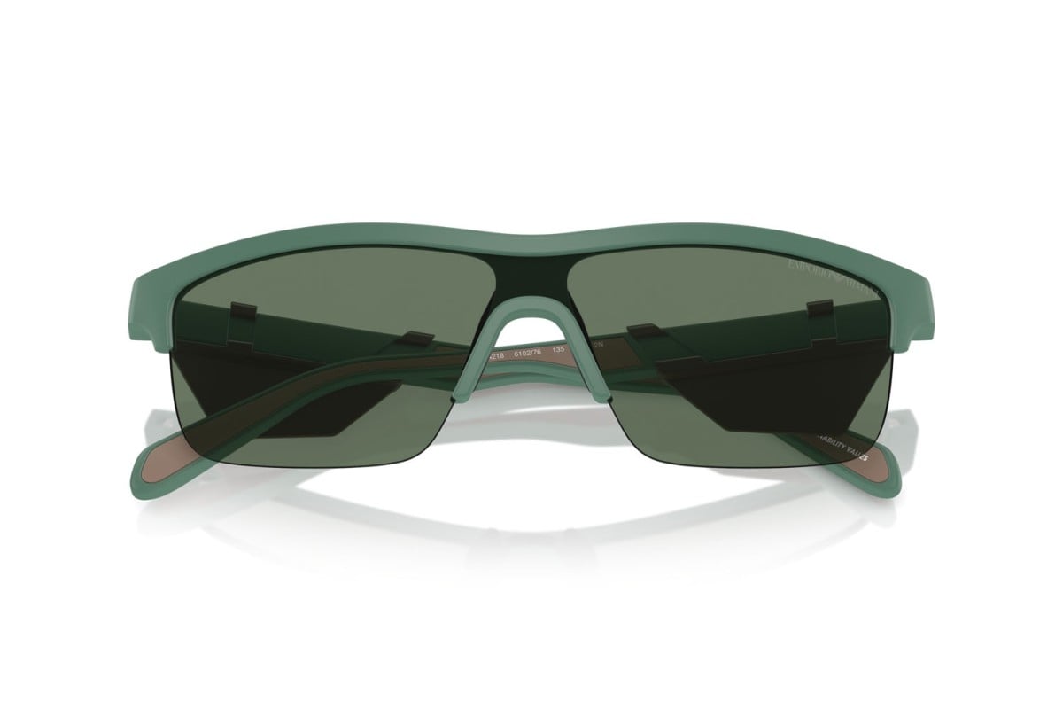 OCCHIALE DA SOLE UOMO | EMPORIO ARMANI  EA 4218 - 610276 VERDE ALPINO OPACO - CALIBRO 35