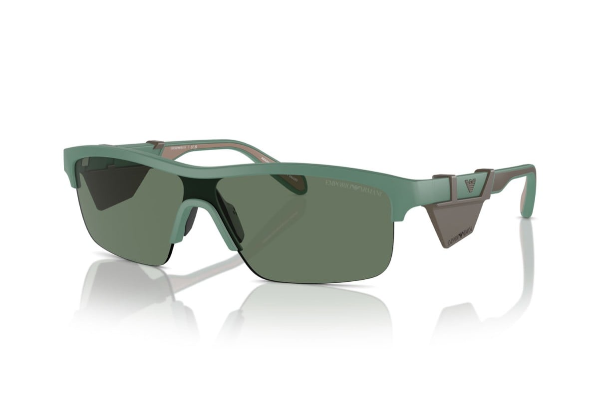 OCCHIALE DA SOLE UOMO | EMPORIO ARMANI  EA 4218 - 610276 VERDE ALPINO OPACO - CALIBRO 35