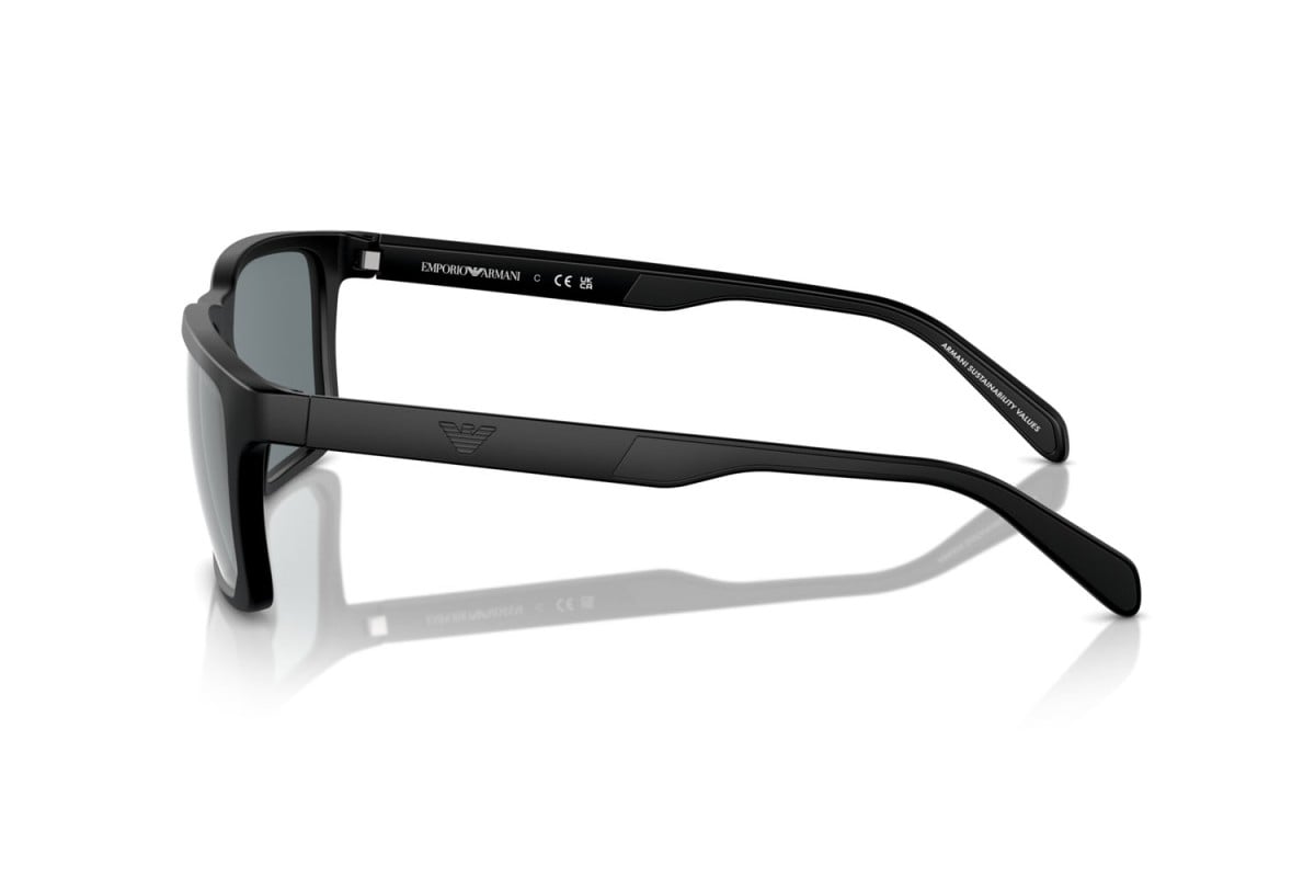 OCCHIALE DA SOLE UOMO | EMPORIO ARMANI  EA 4219 - 50016G NERO OPACO - CALIBRO 57