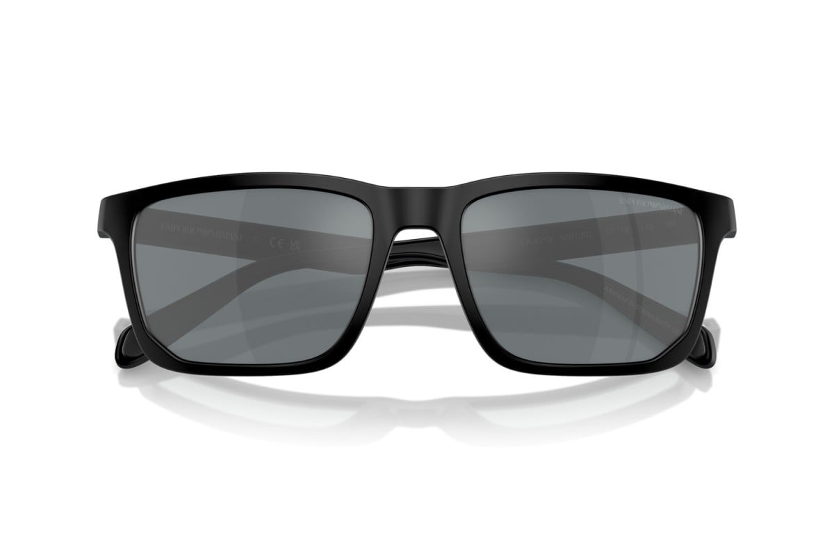 OCCHIALE DA SOLE UOMO | EMPORIO ARMANI  EA 4219 - 50016G NERO OPACO - CALIBRO 57
