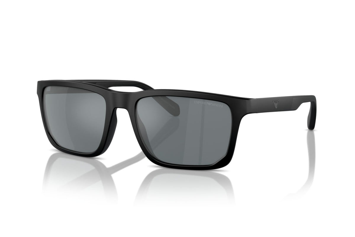 OCCHIALE DA SOLE UOMO | EMPORIO ARMANI  EA 4219 - 50016G NERO OPACO - CALIBRO 57