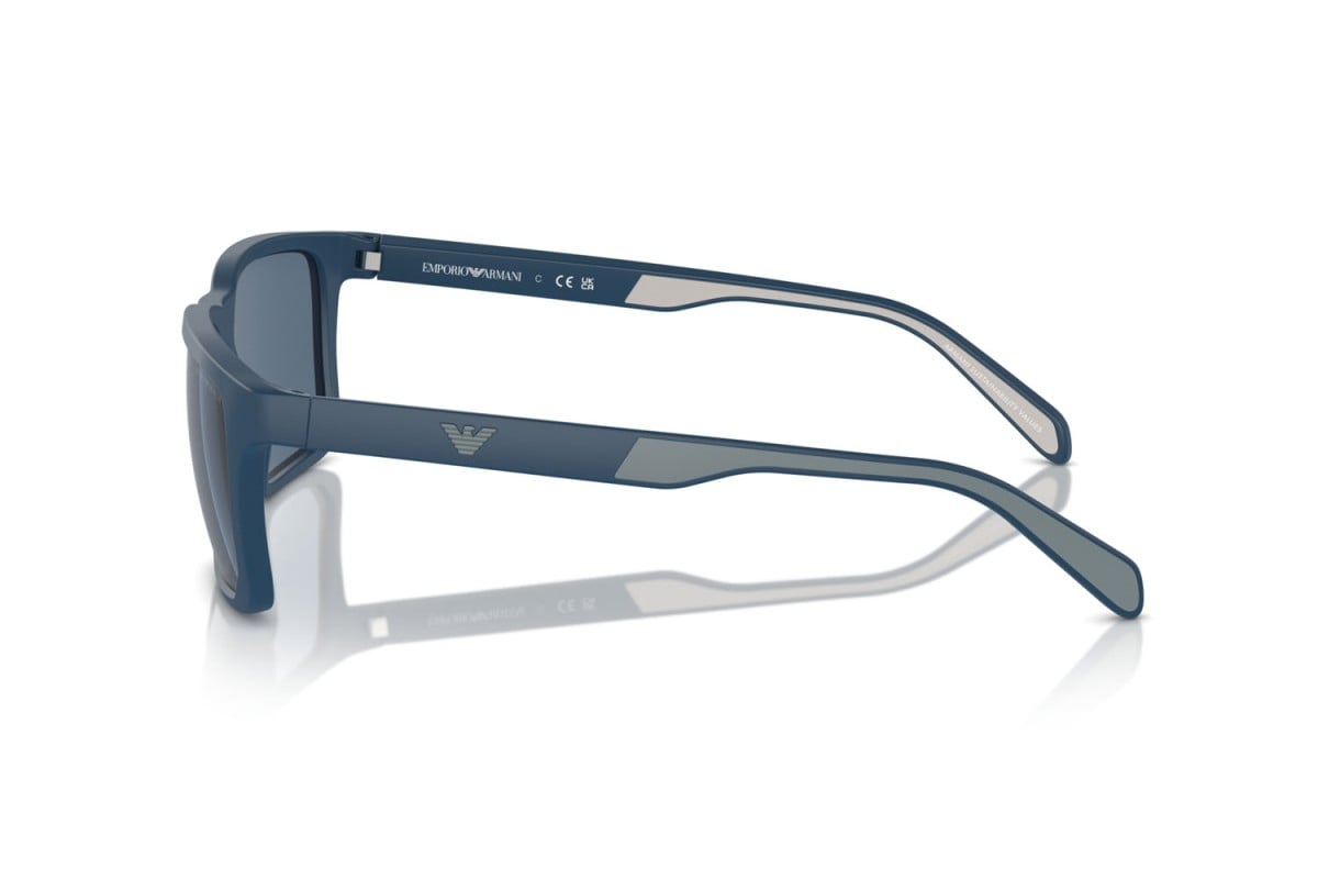 OCCHIALE DA SOLE UOMO | EMPORIO ARMANI  EA 4219 - 576380 BLU OPACO - CALIBRO 57