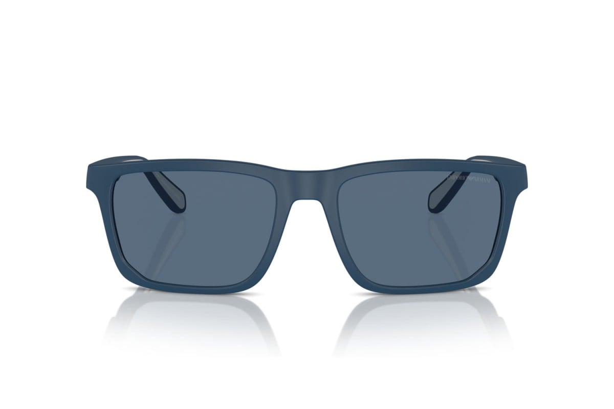 OCCHIALE DA SOLE UOMO | EMPORIO ARMANI  EA 4219 - 576380 BLU OPACO - CALIBRO 57