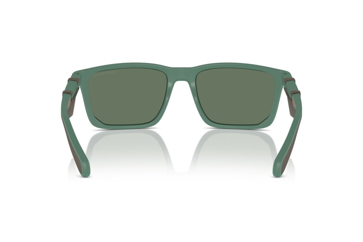OCCHIALE DA SOLE UOMO | EMPORIO ARMANI  EA 4219 - 610276 VERDE ALPINO OPACO - CALIBRO 57