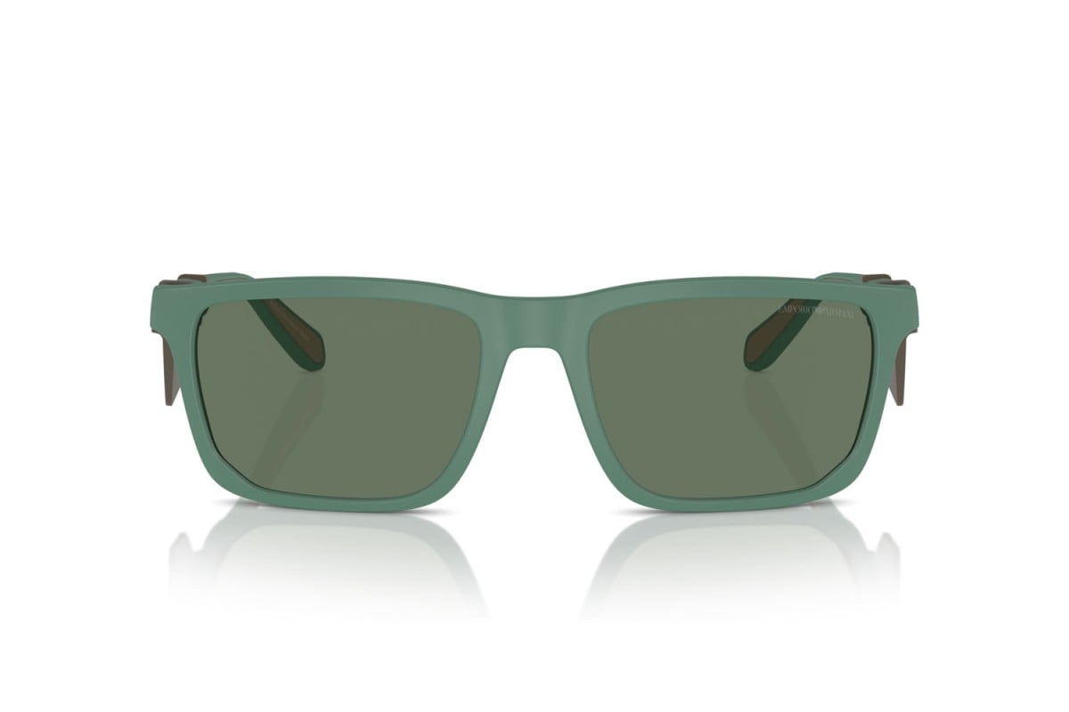 OCCHIALE DA SOLE UOMO | EMPORIO ARMANI  EA 4219 - 610276 VERDE ALPINO OPACO - CALIBRO 57