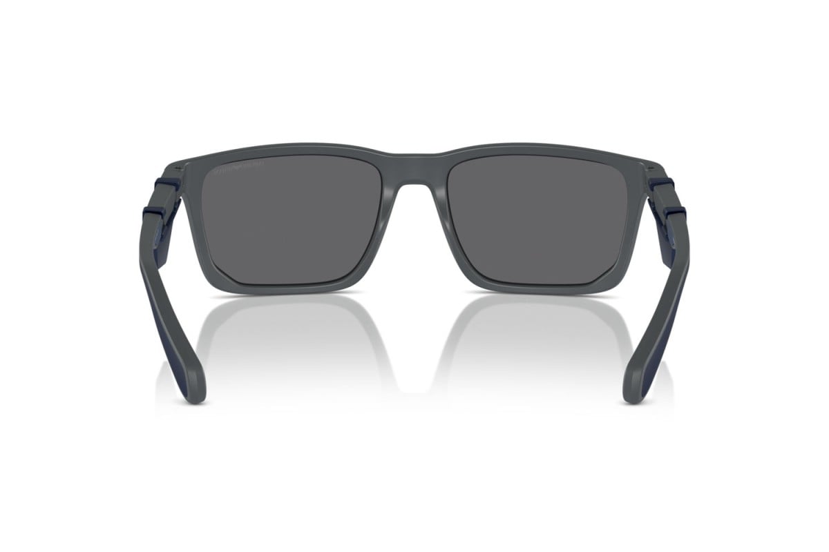 OCCHIALE DA SOLE UOMO | EMPORIO ARMANI  EA 4219 - 610387 GRIGIO SCURO OPACO - CALIBRO 57