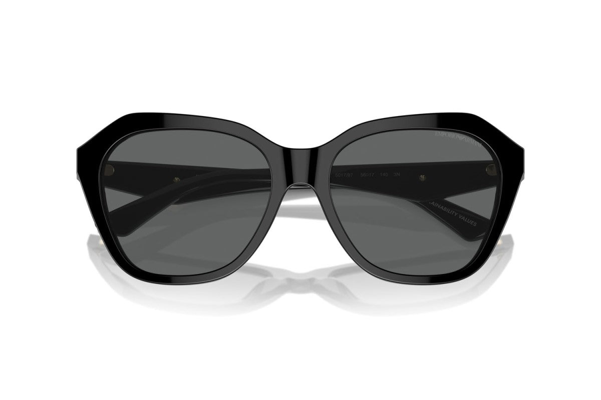 OCCHIALE DA SOLE DONNA | EMPORIO ARMANI EA 4221 - 501787 NERO LUCIDO - CALIBRO 56